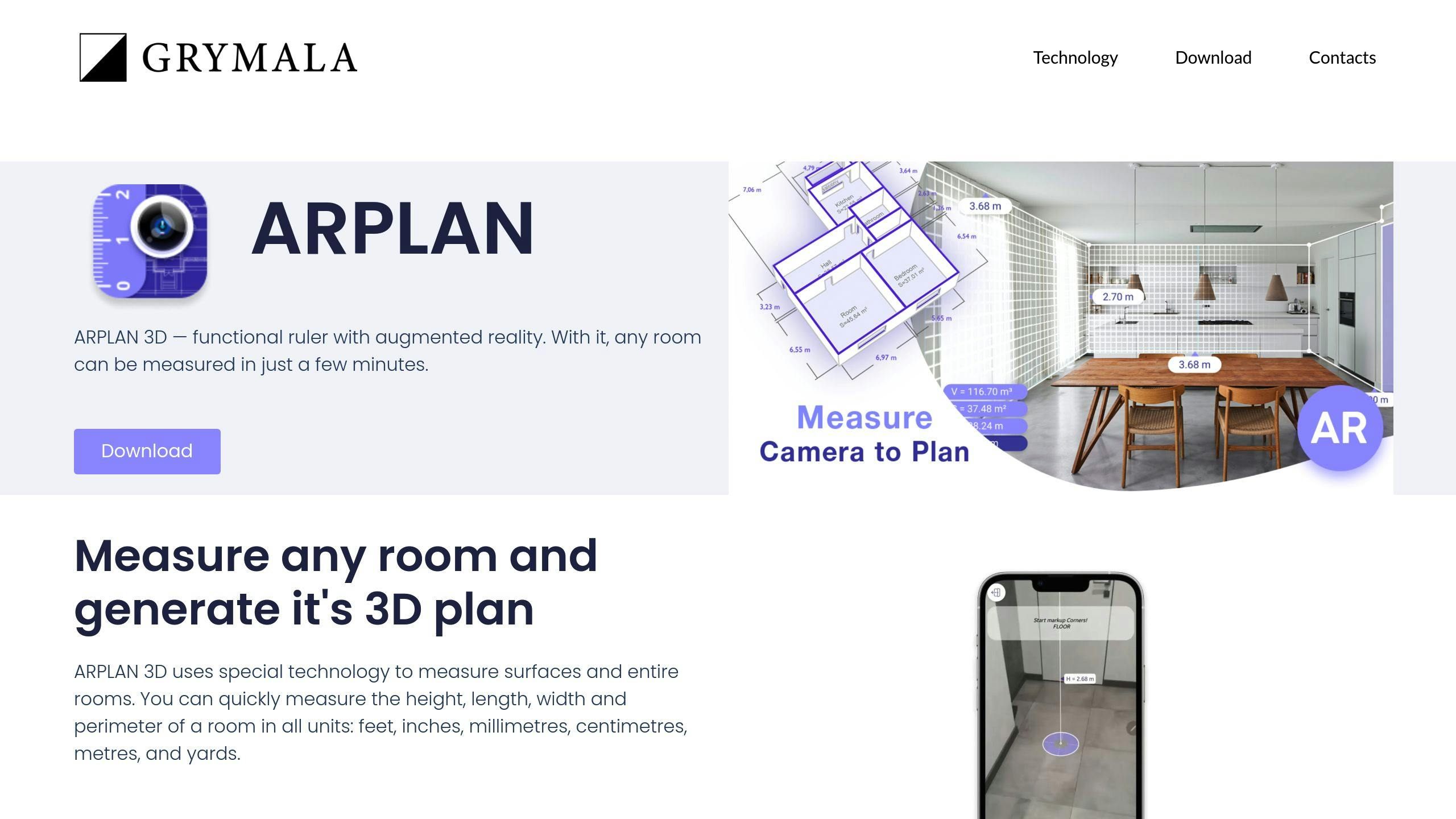 AR Plan 3D Measure Floor