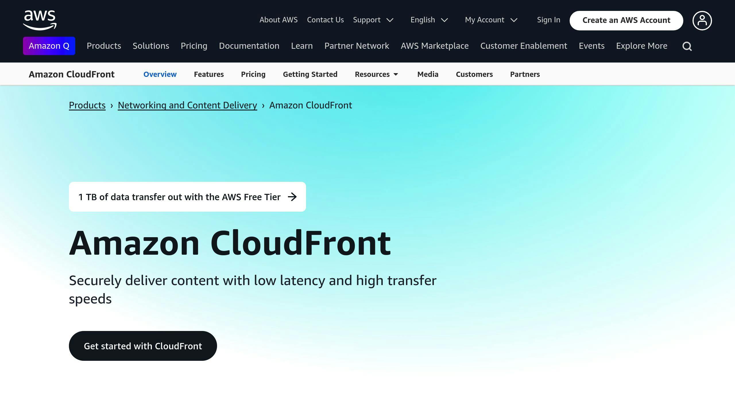 Amazon CloudFront