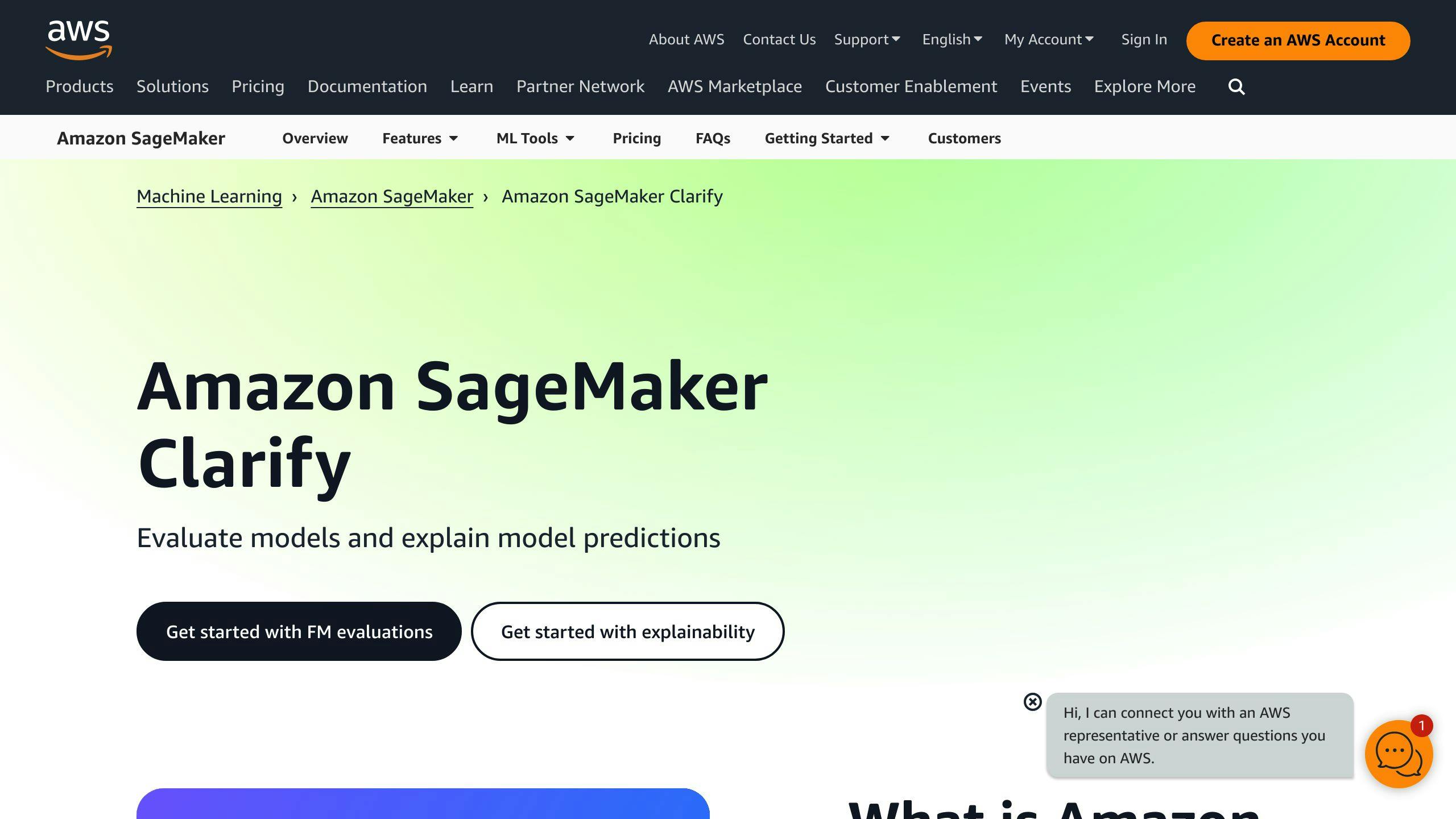 Amazon SageMaker Clarify