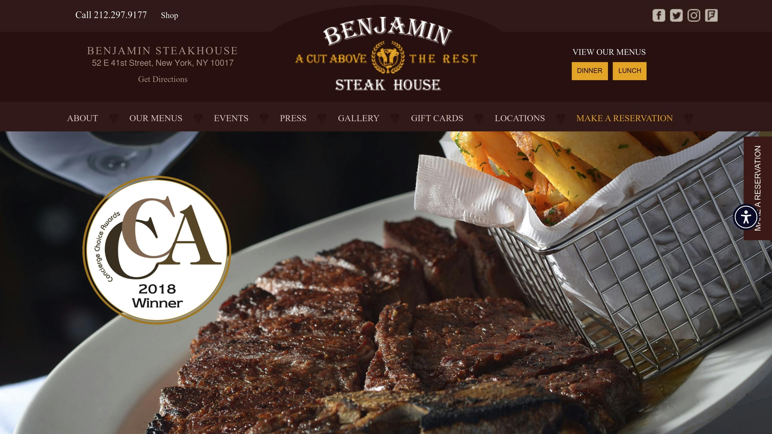 Benjamin Steakhouse