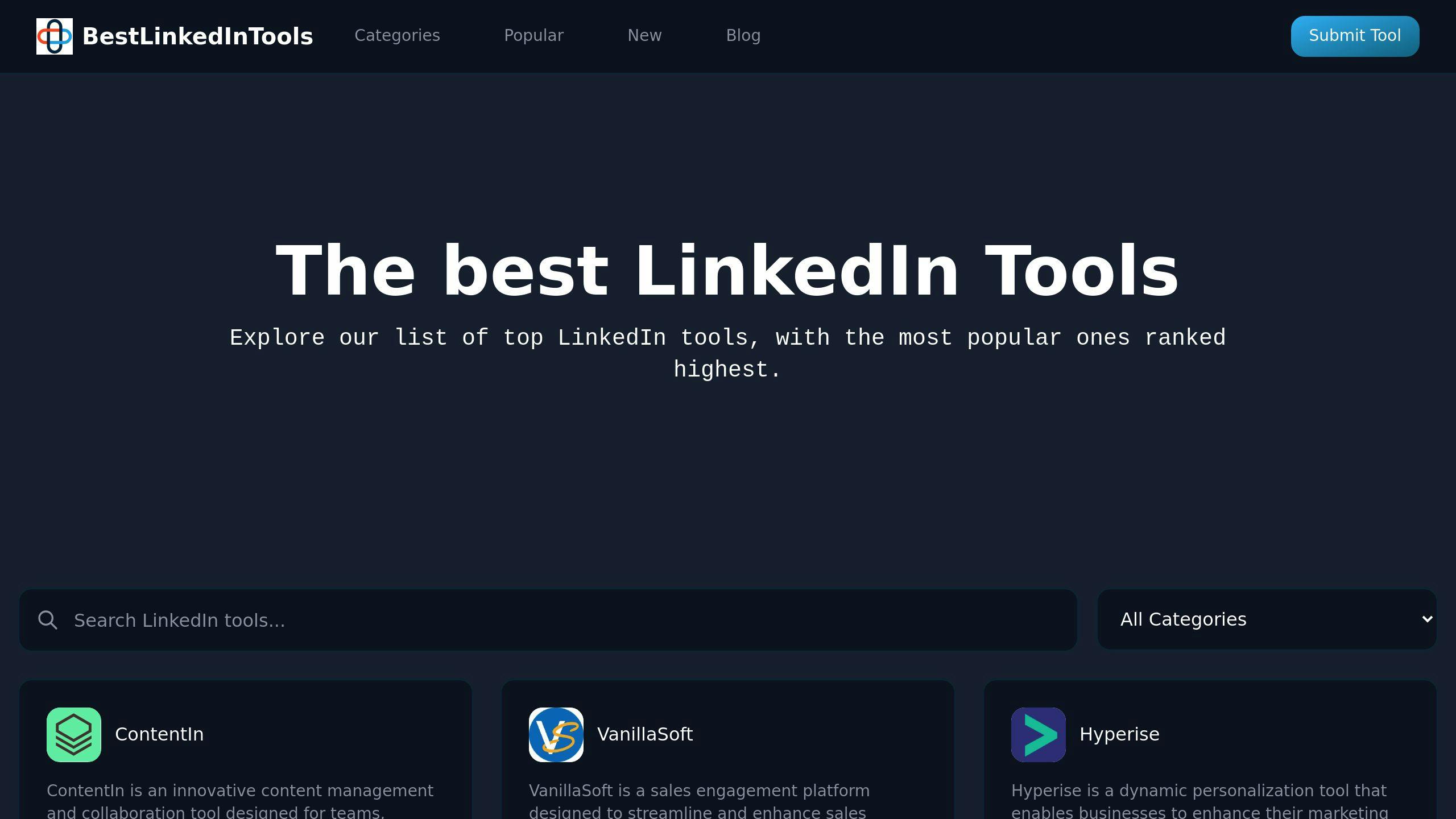 LinkedIn Tools Directory