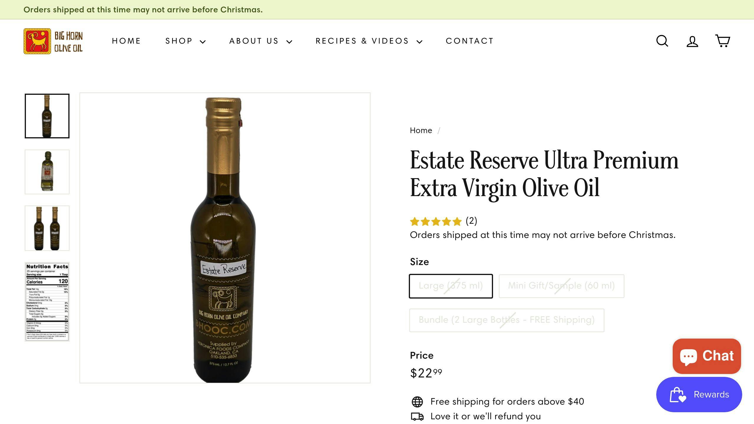 Estate Reserve