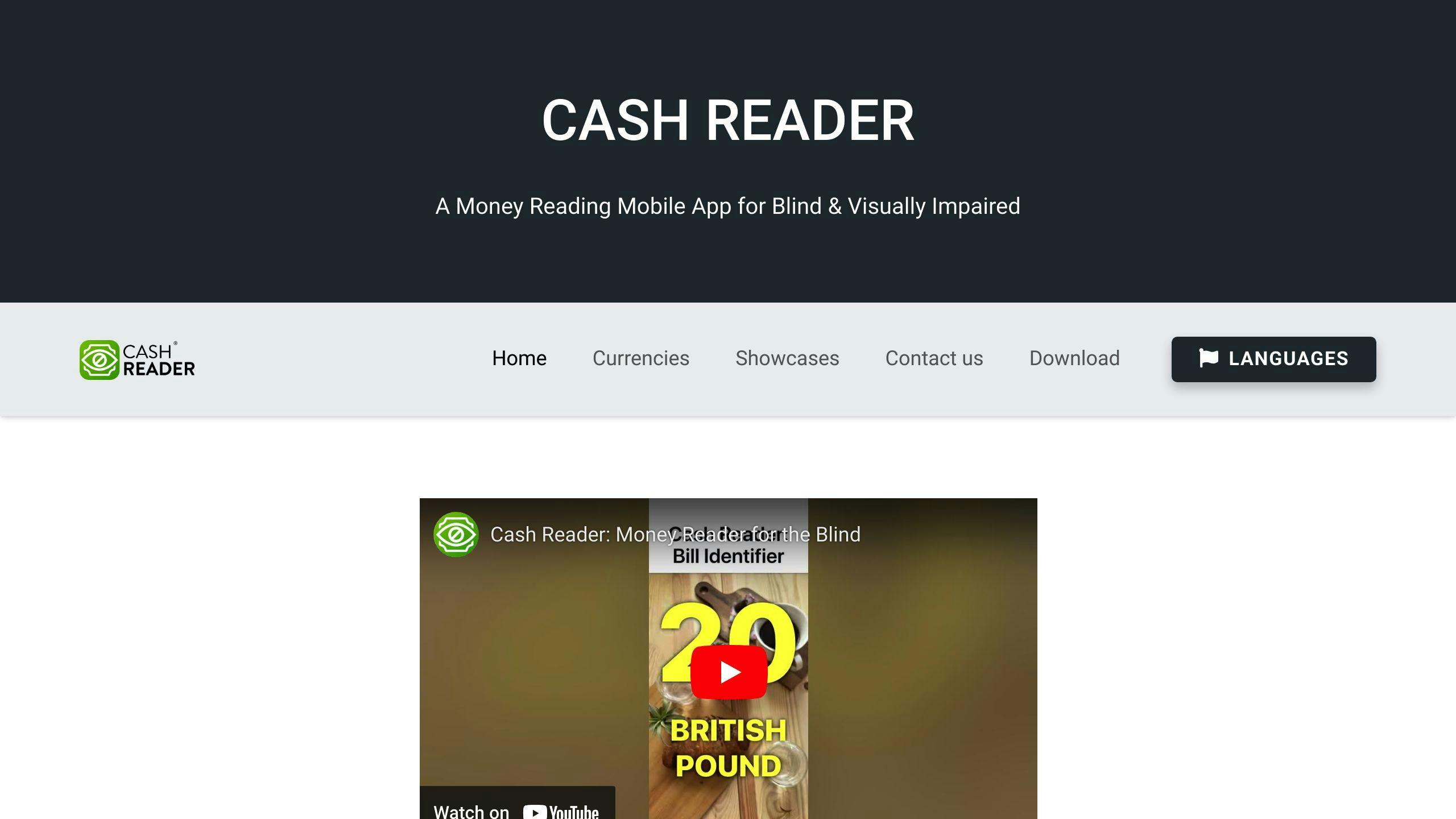 Cash Reader