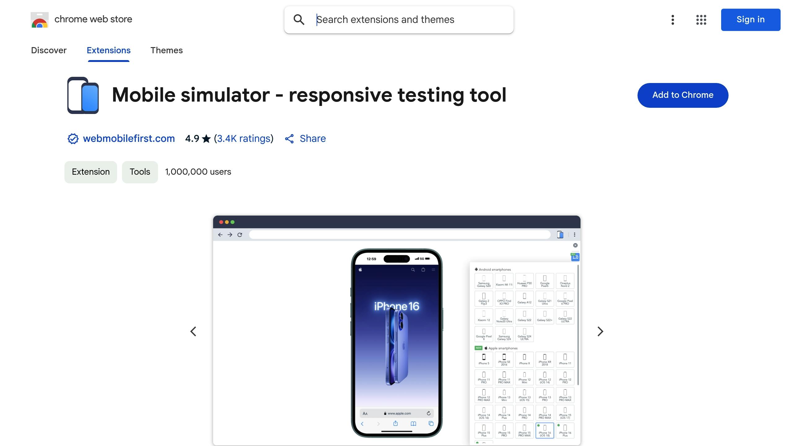Mobile Simulator