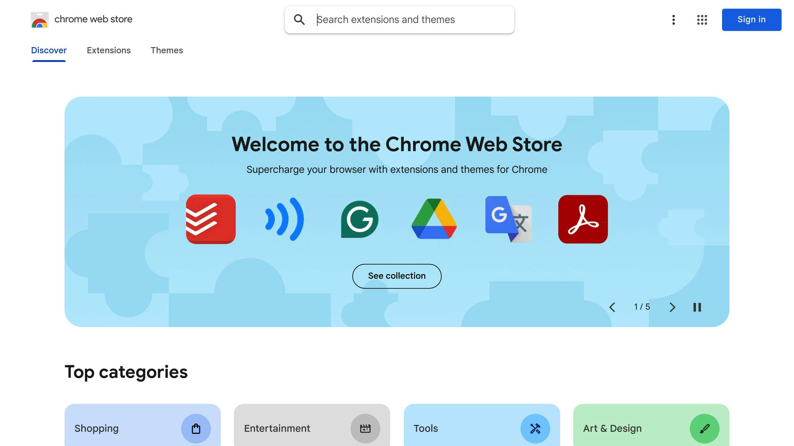 Chrome Web Store