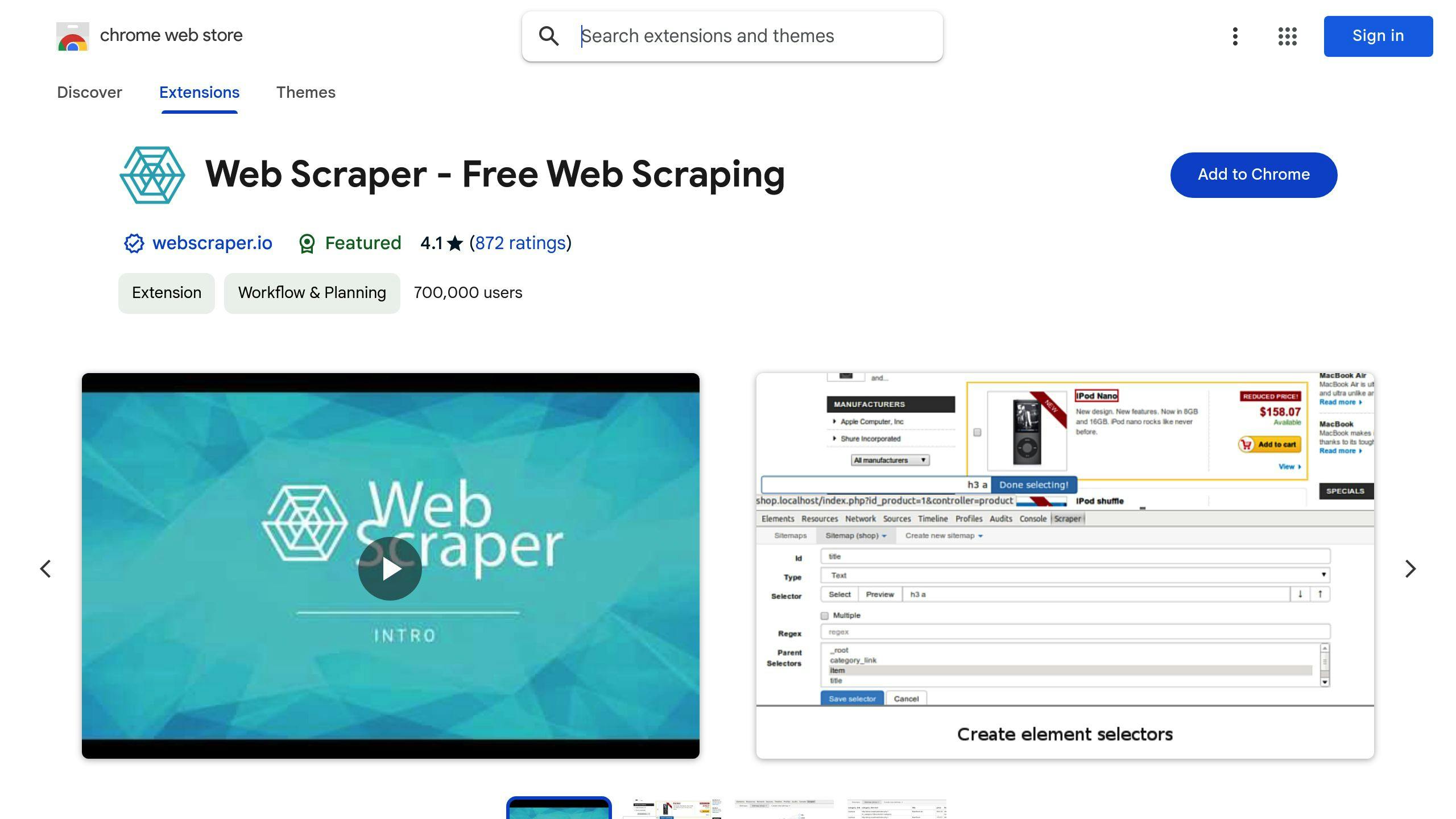 Web Scraper