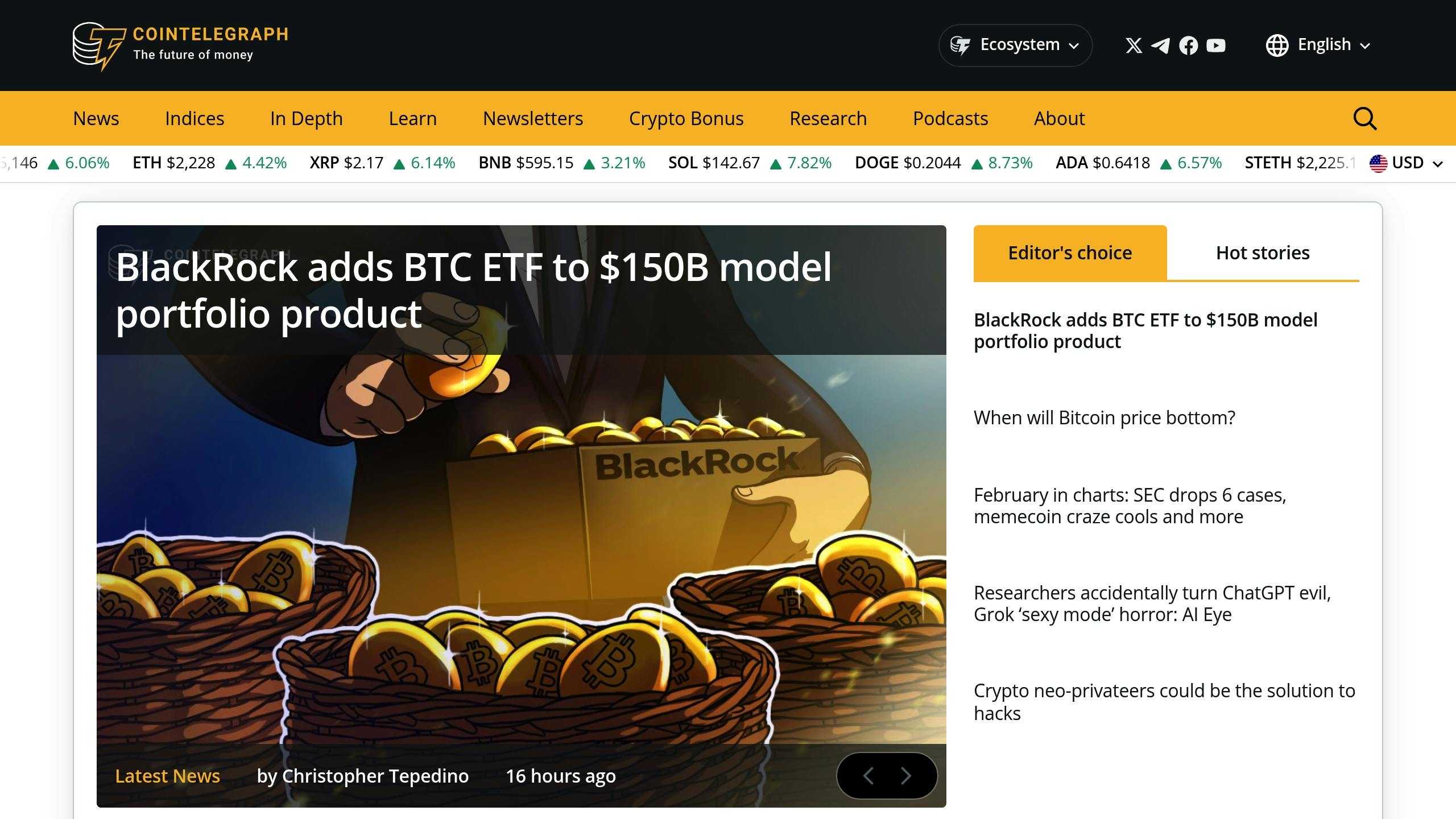 CoinTelegraph