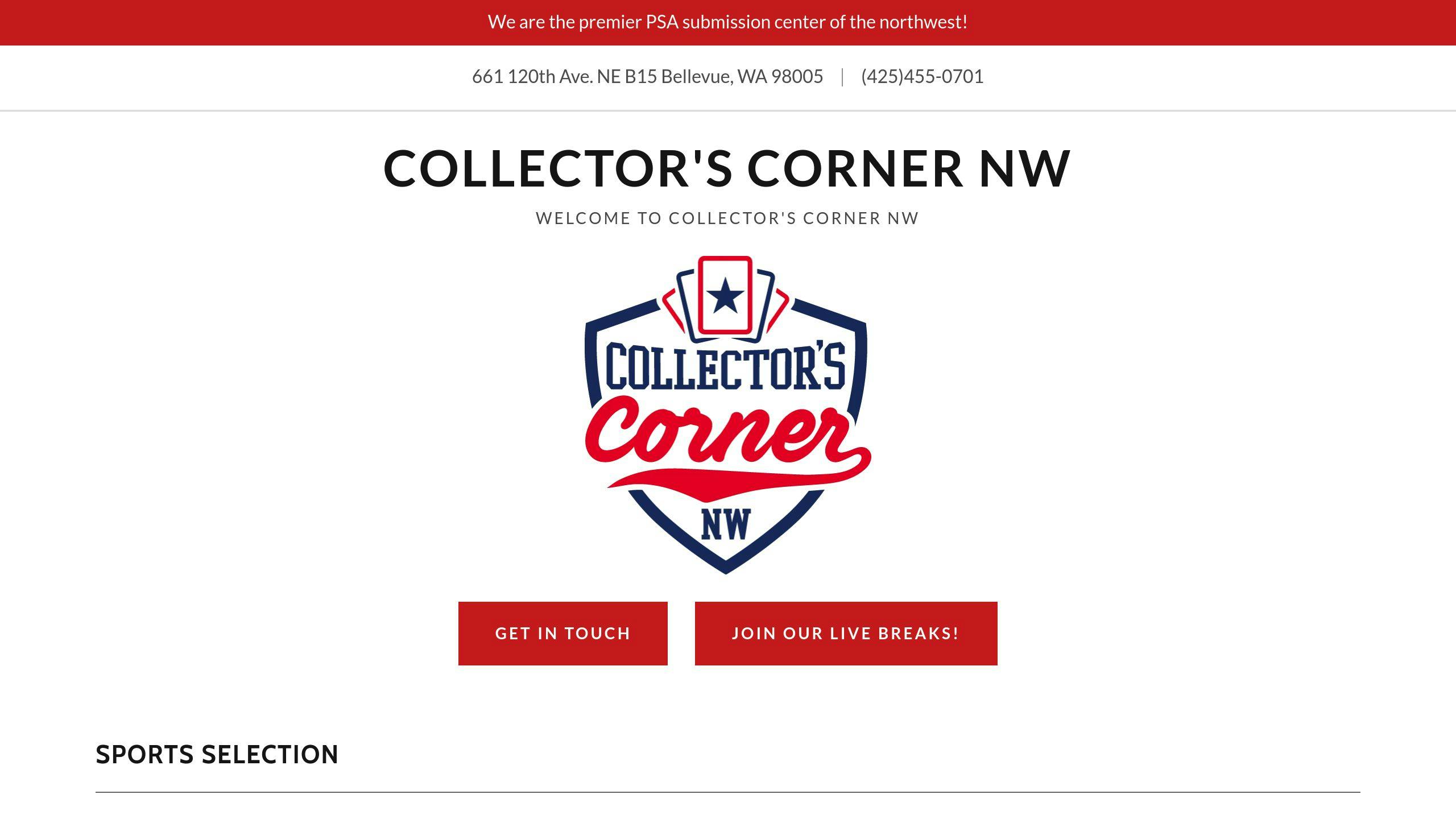 Collector's Corner