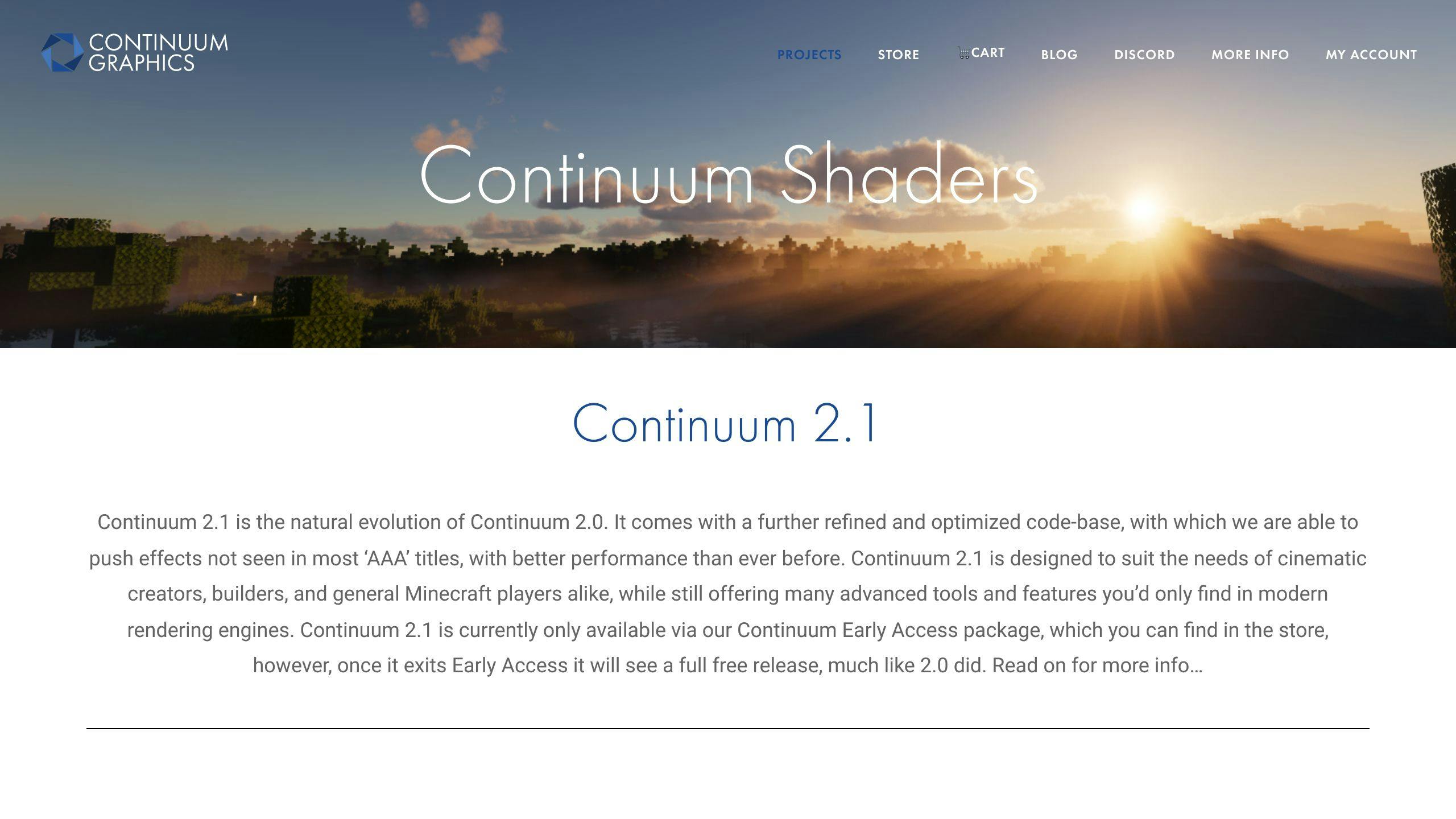 Continuum Shaders