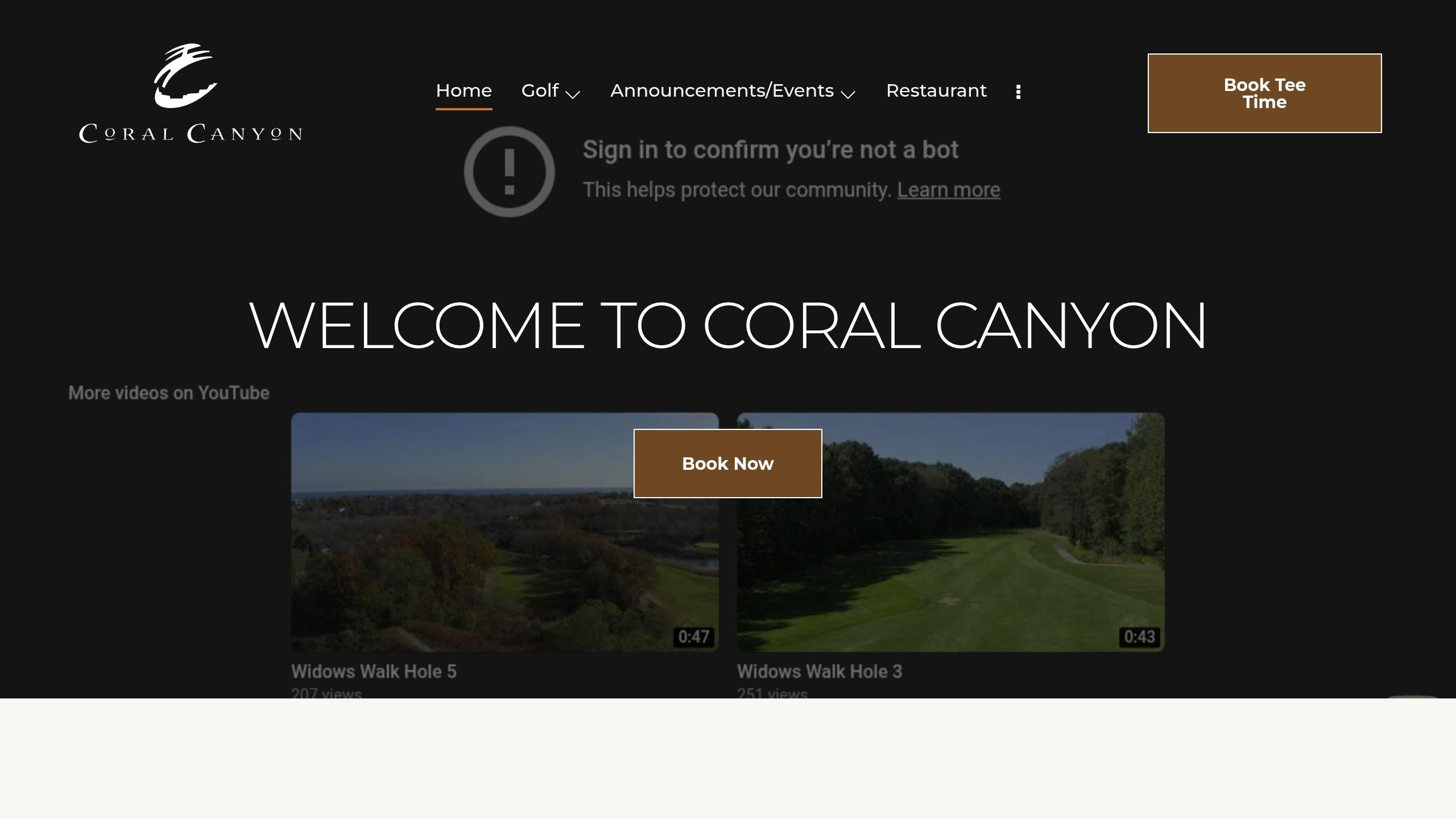 Coral Canyon Golf Course
