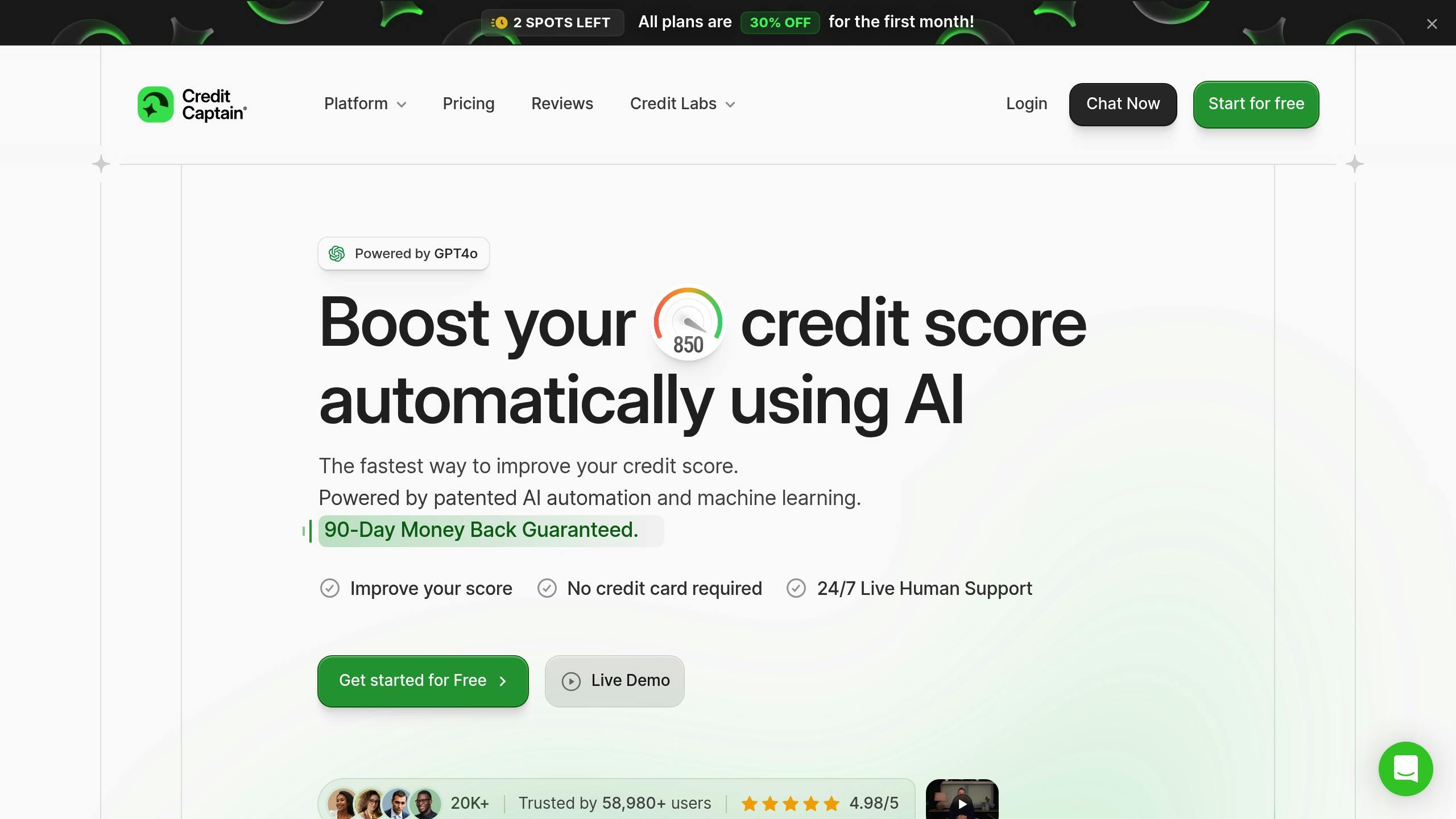 CreditCaptain: AI-Powered Credit Protection