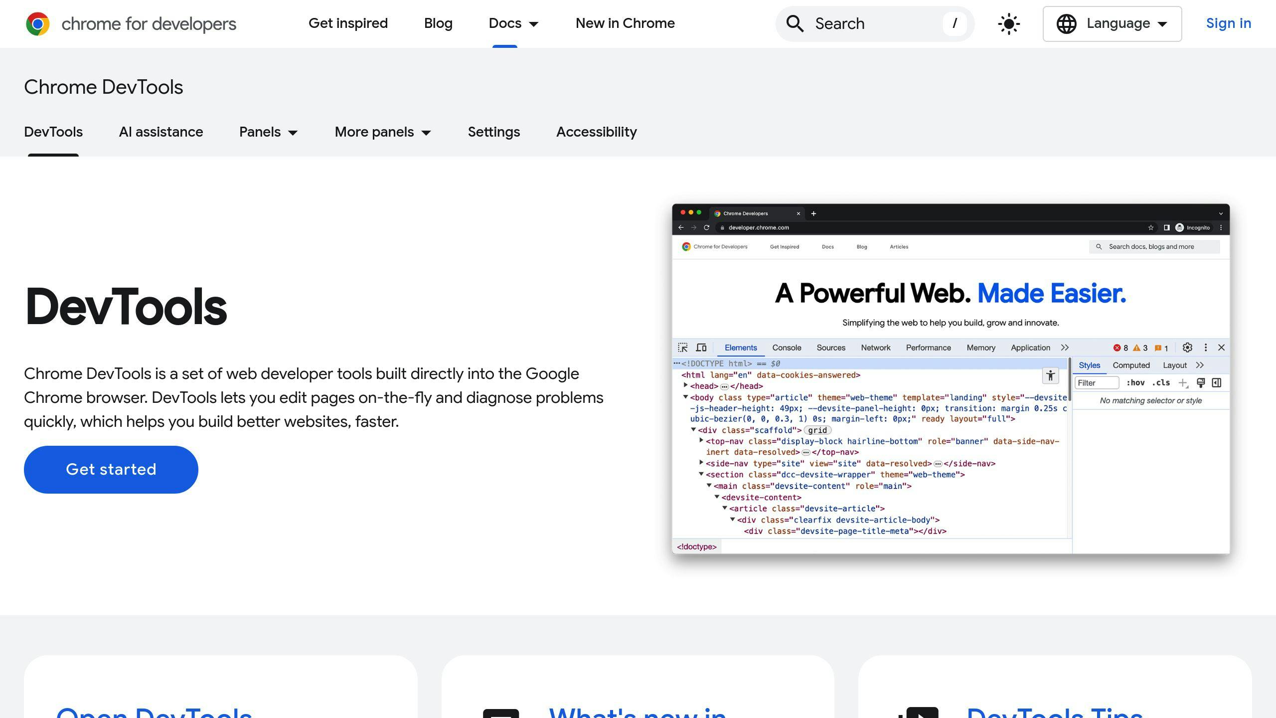 Chrome DevTools