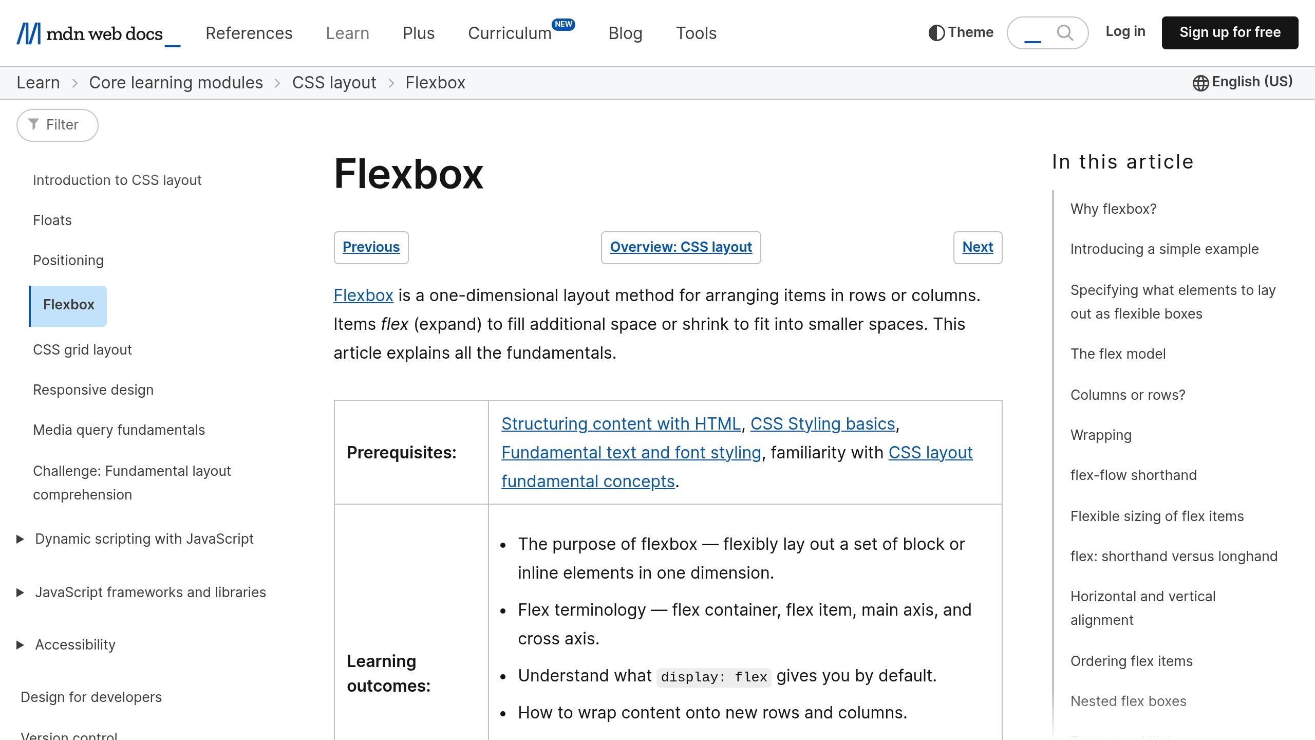 CSS Flexbox
