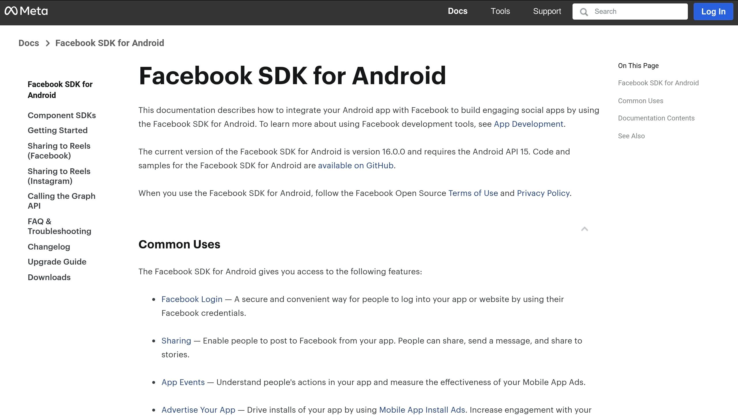 Facebook SDK