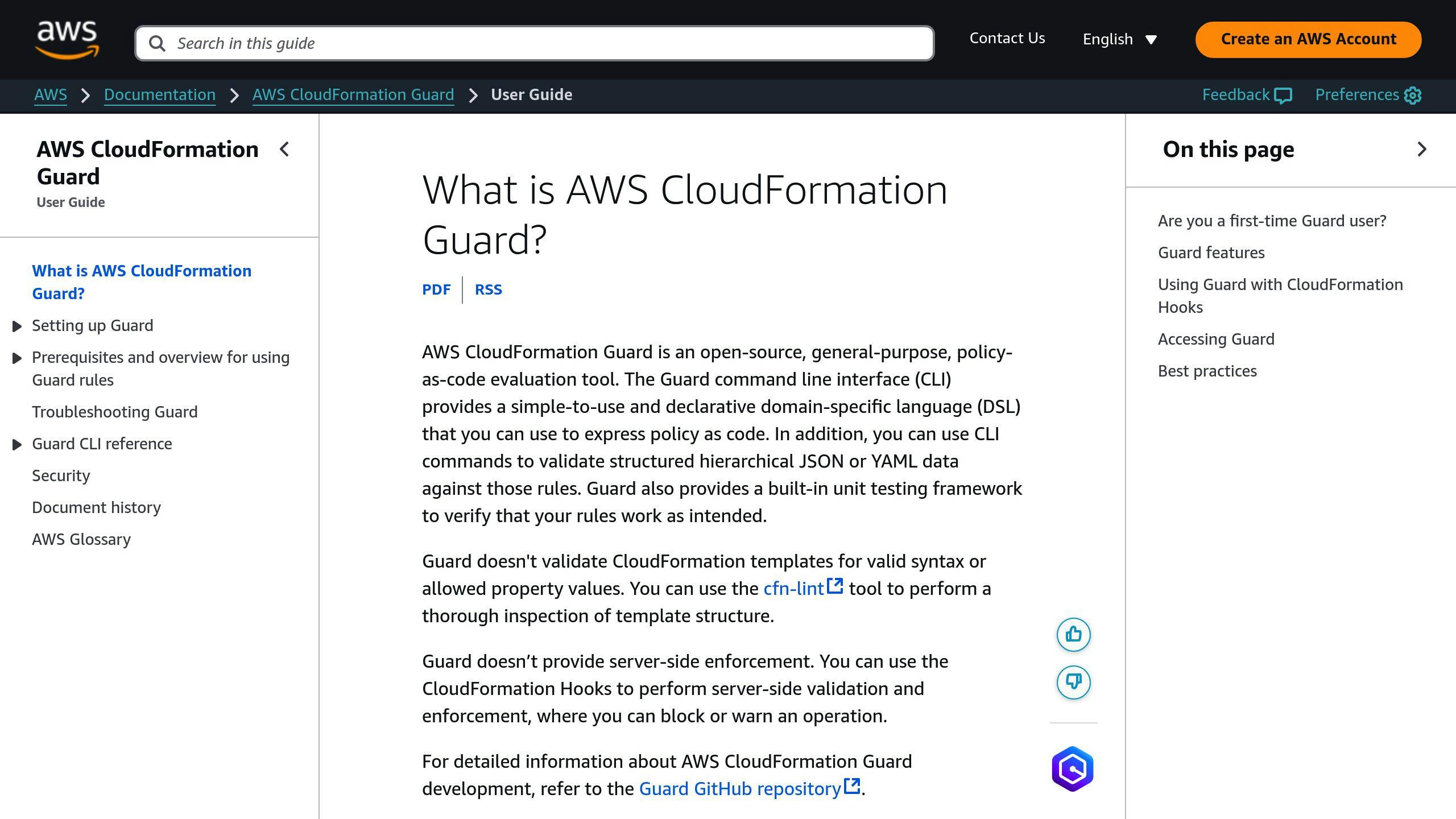 AWS CloudFormation Guard