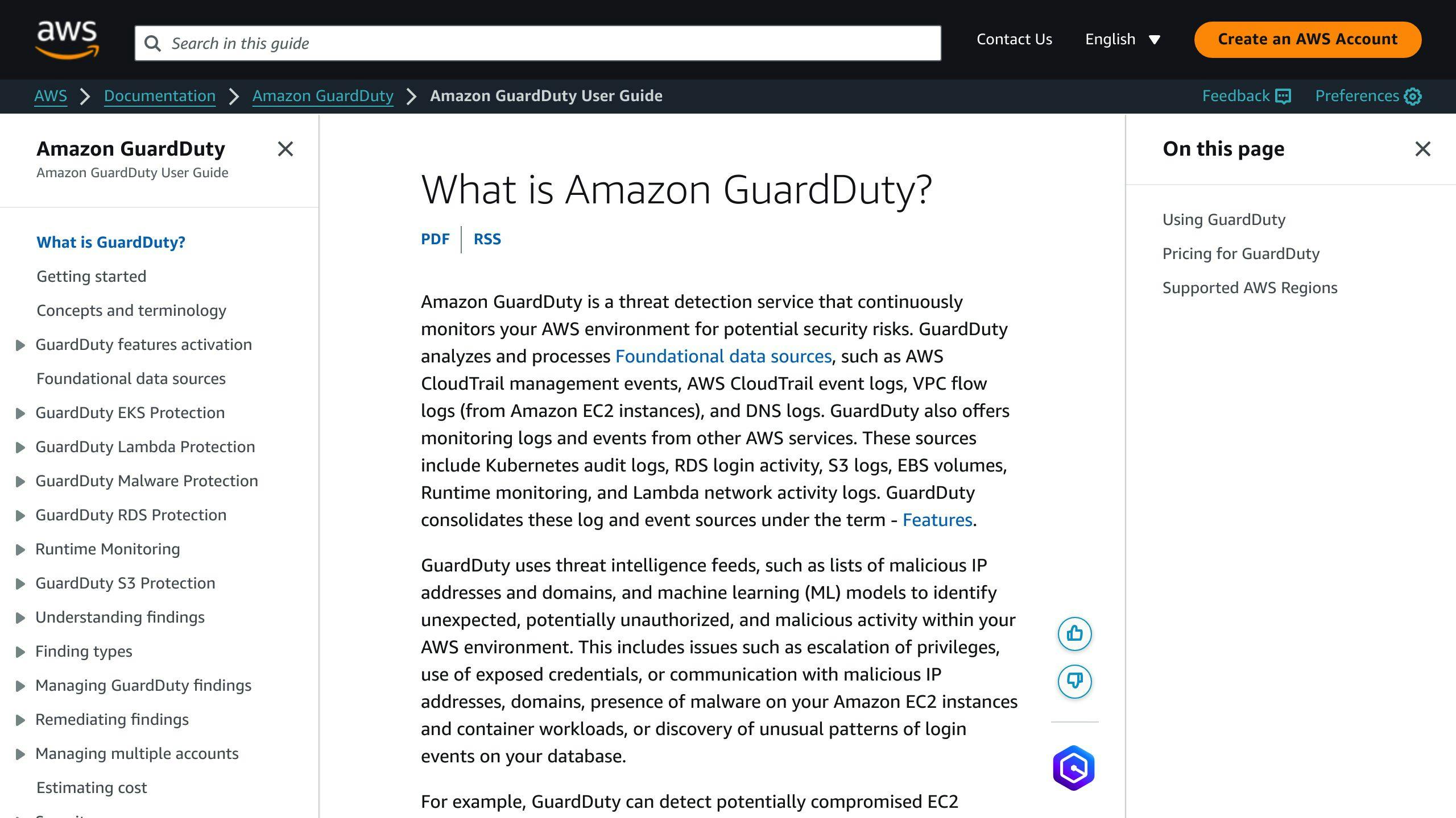 Amazon GuardDuty