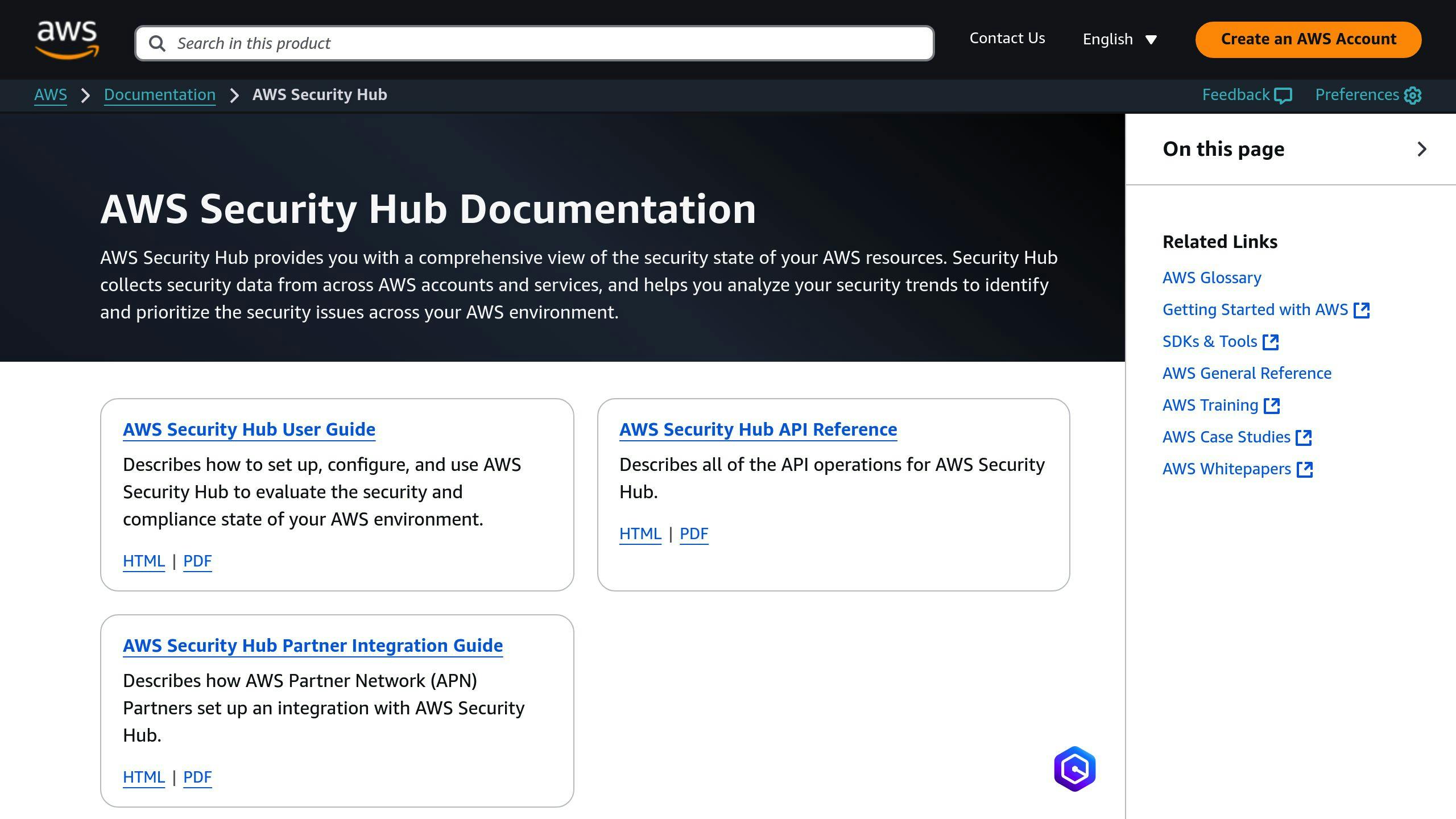 AWS Security Hub