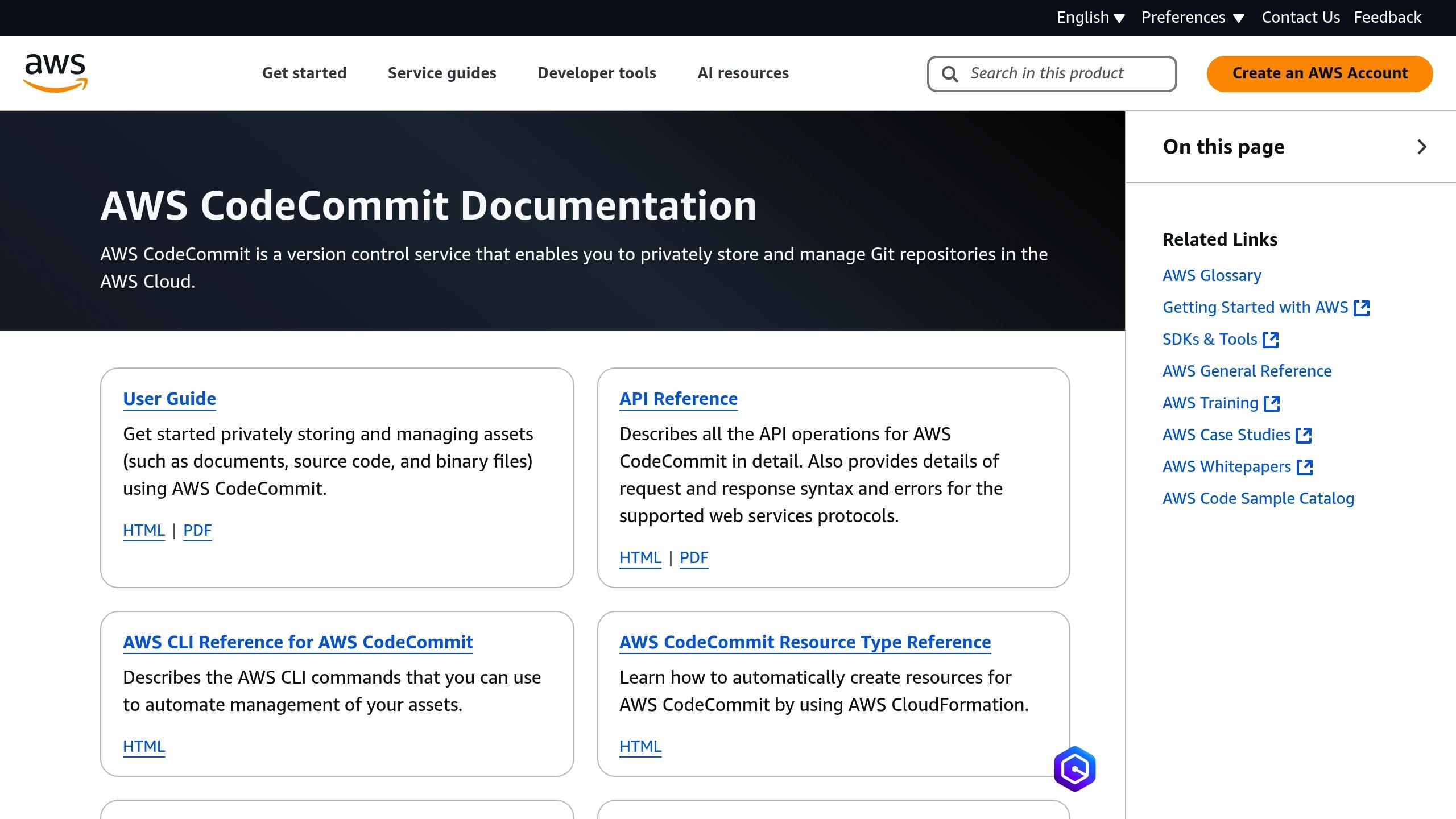 AWS CodeCommit