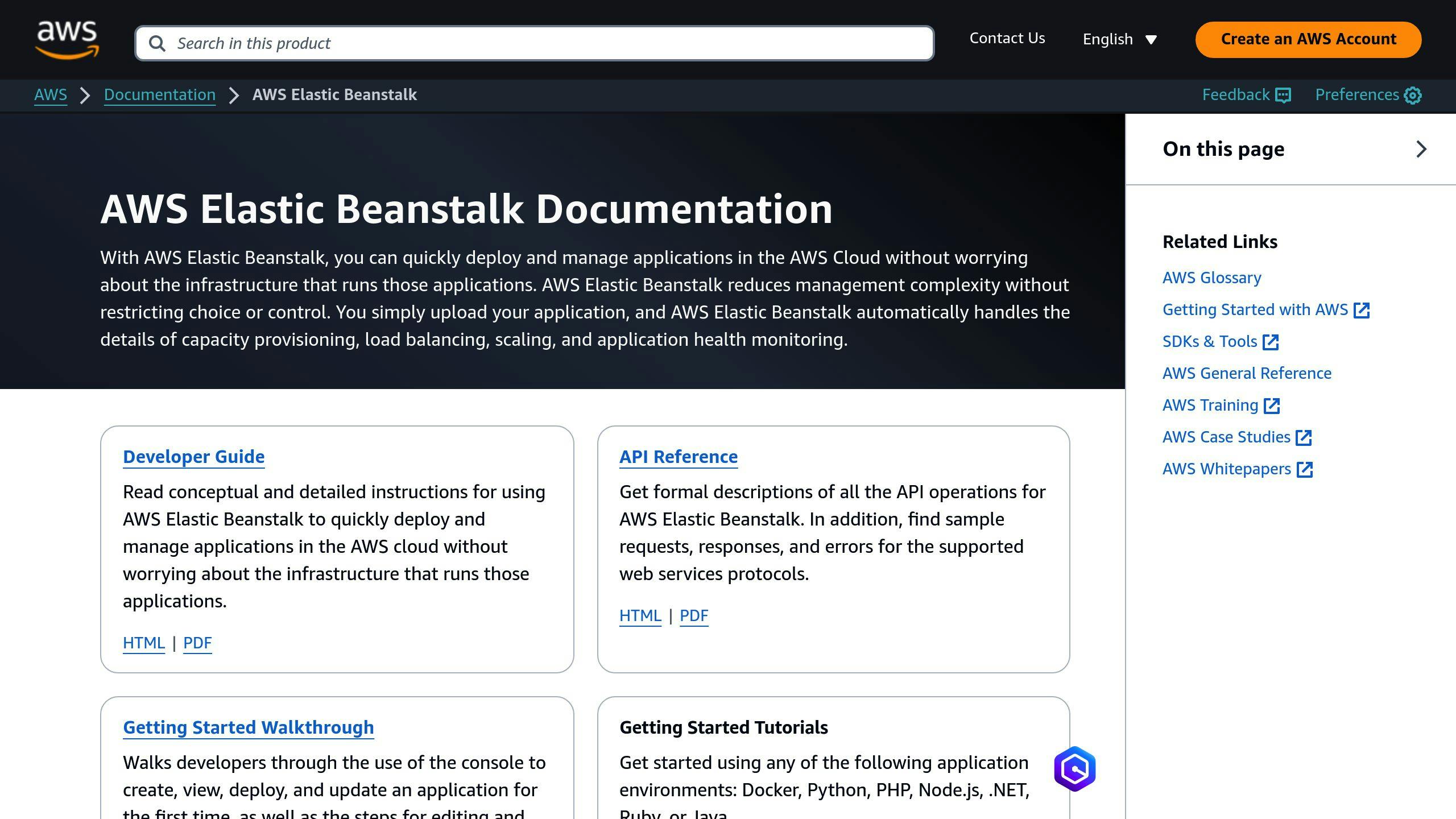 AWS Elastic Beanstalk