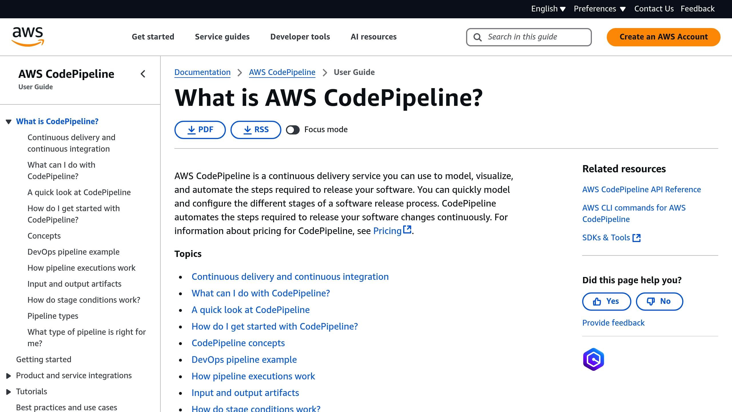 AWS CodePipeline