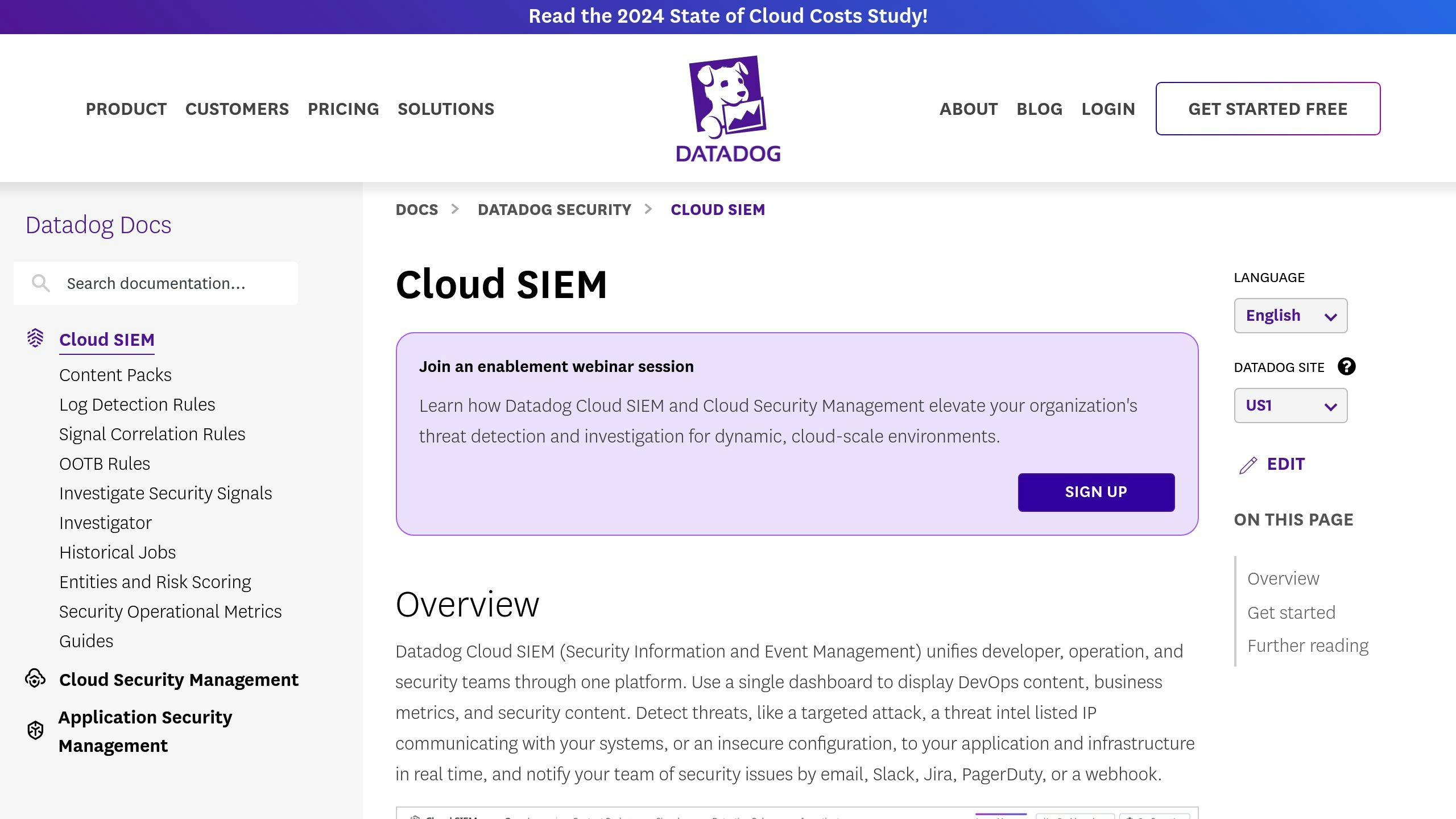 Cloud SIEM