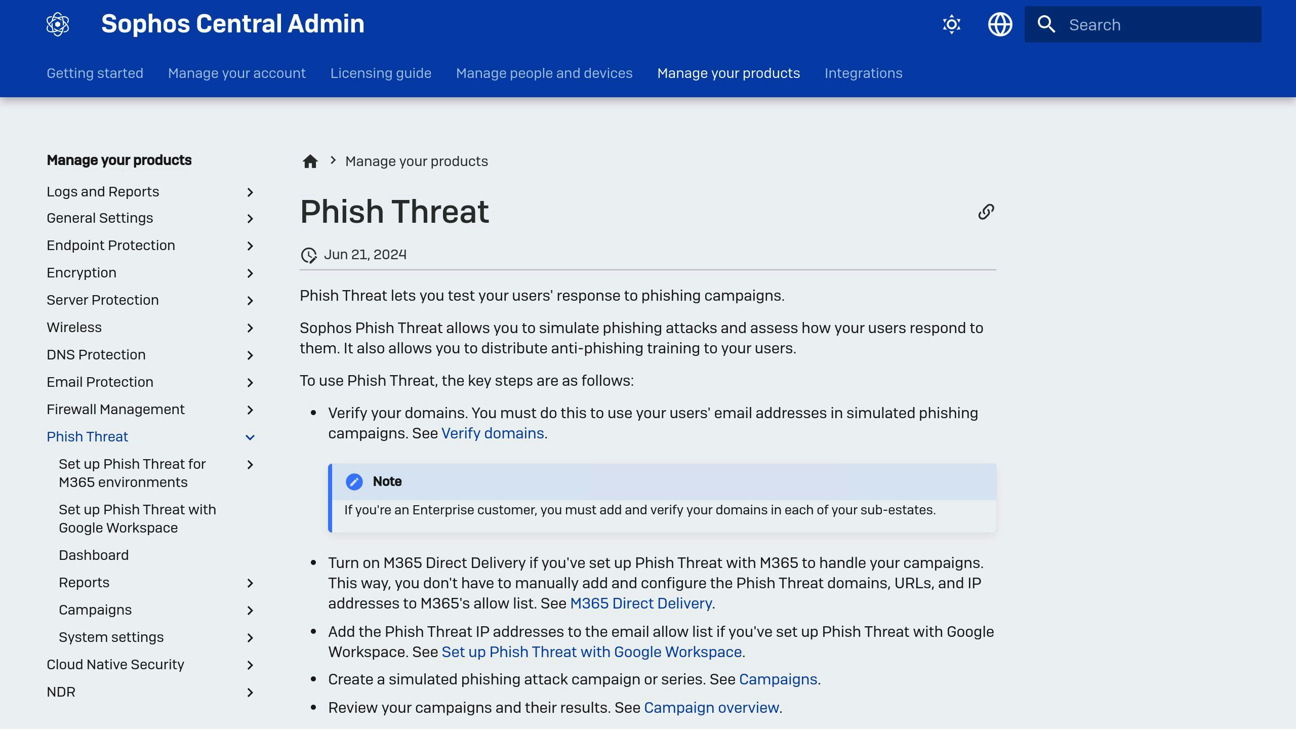 Sophos Phish Threat