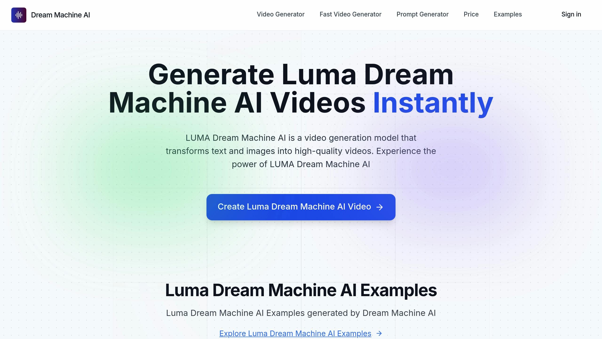 DreamMachine AI