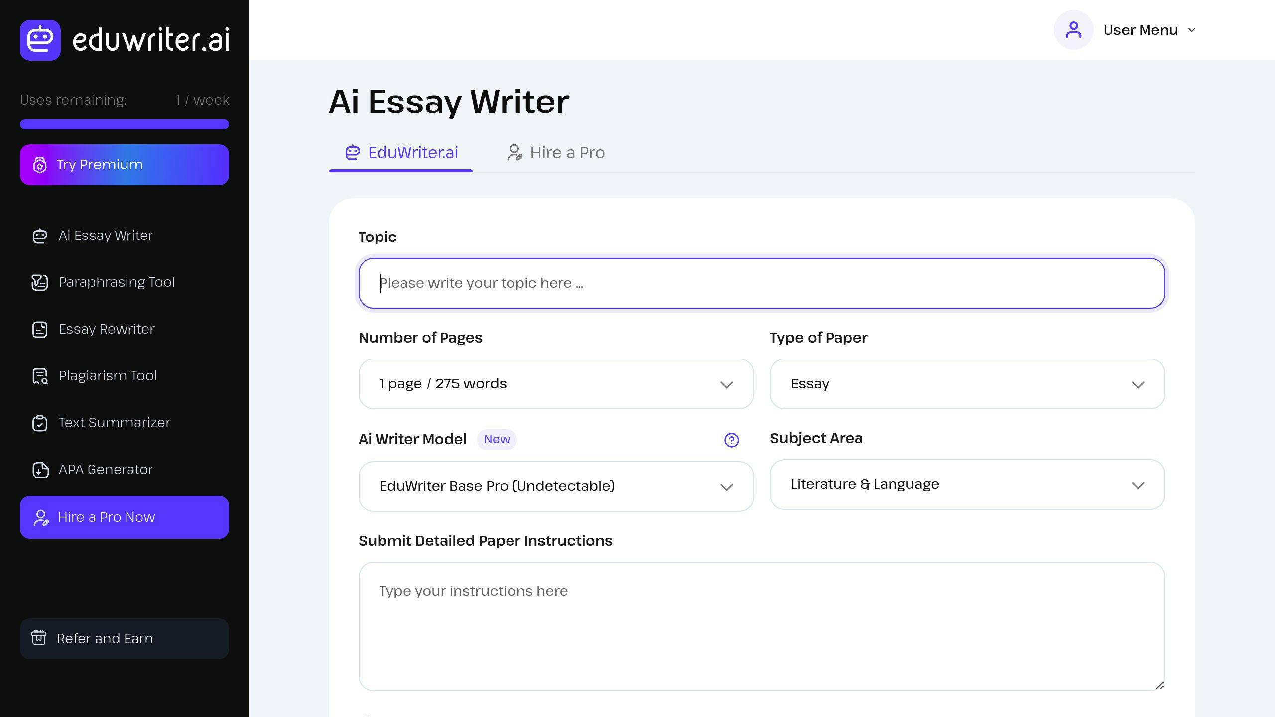 EduWriter.ai