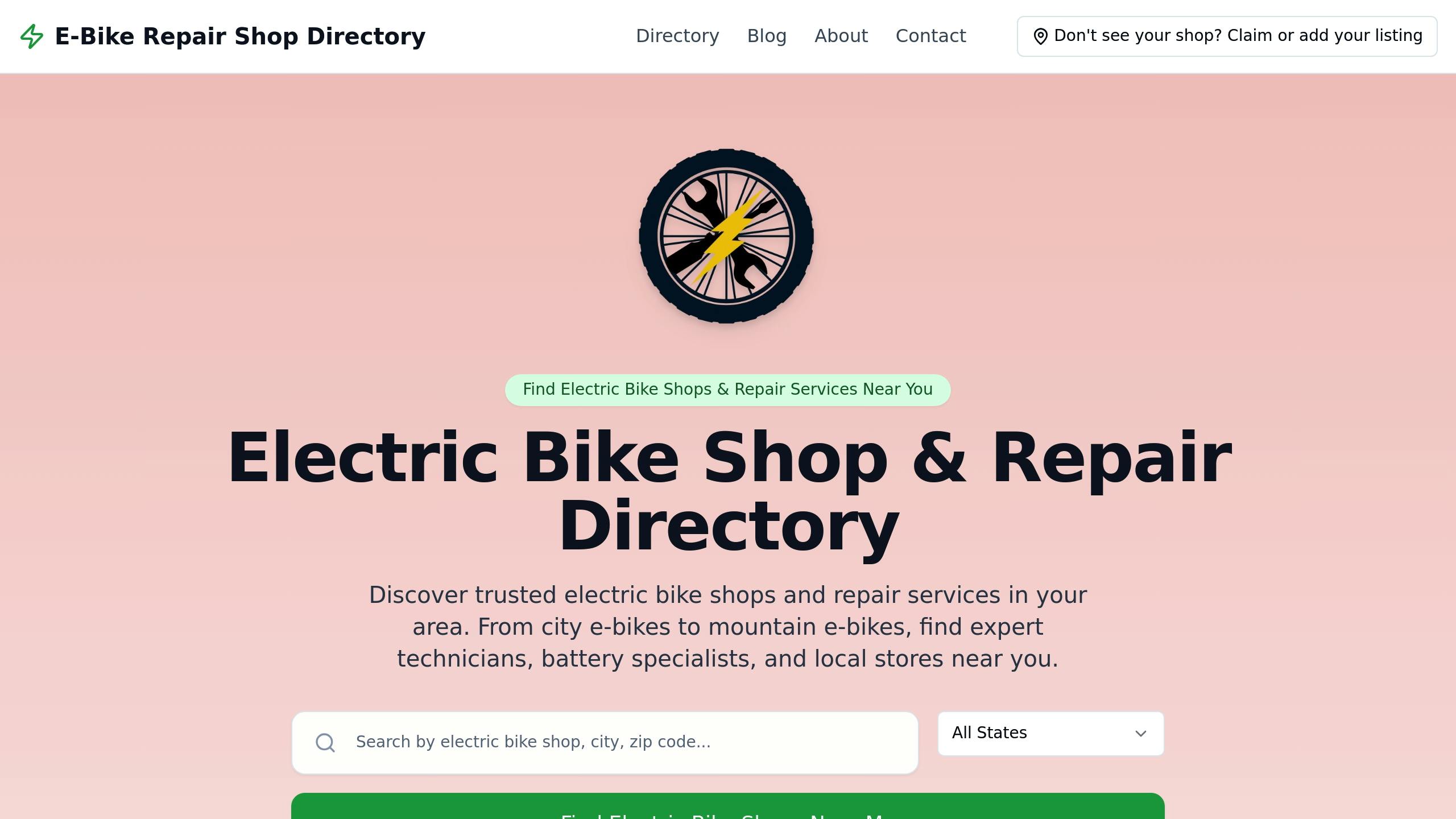 Electric Bike Repair Near Me
