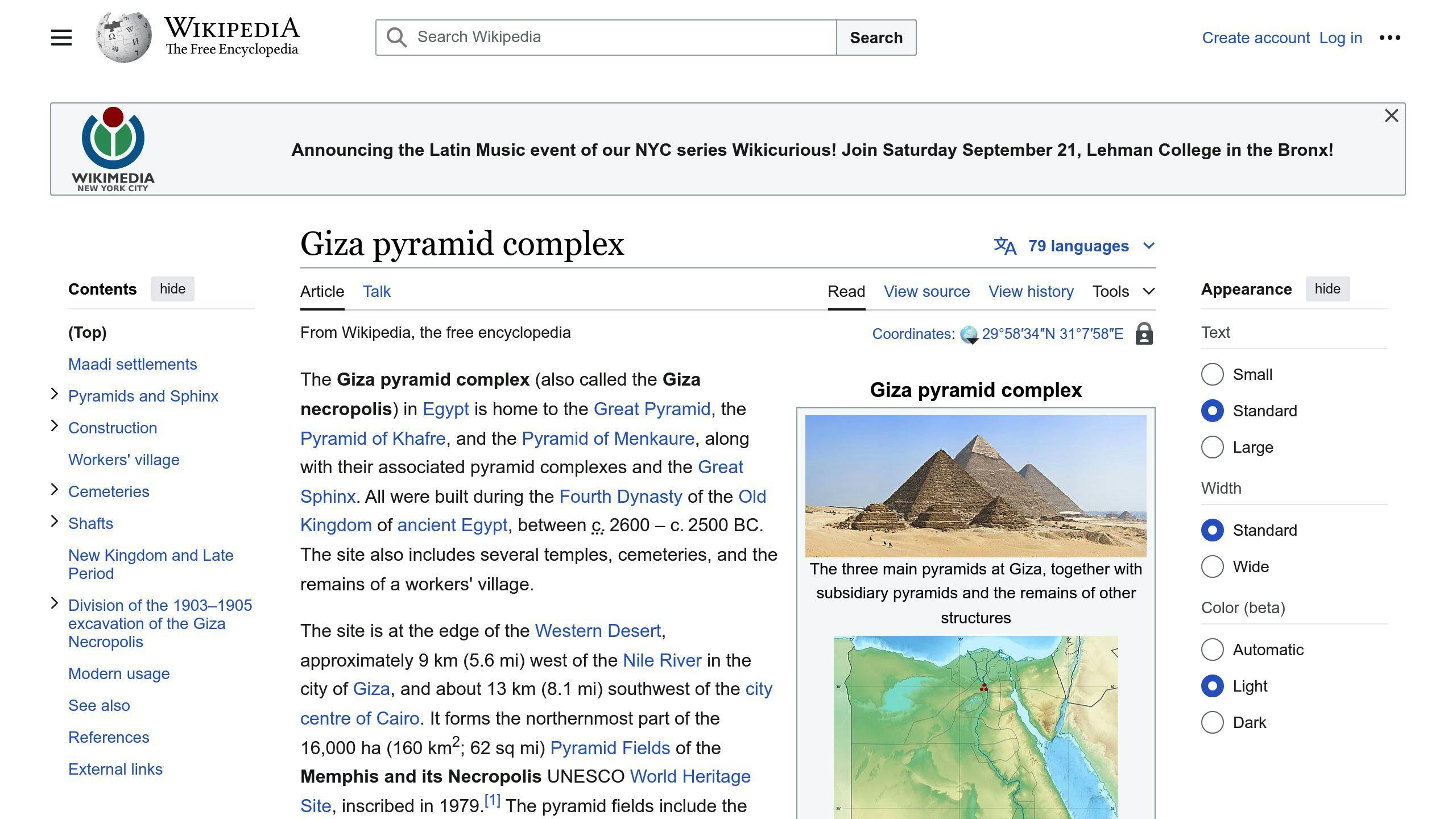 Pyramids of Giza