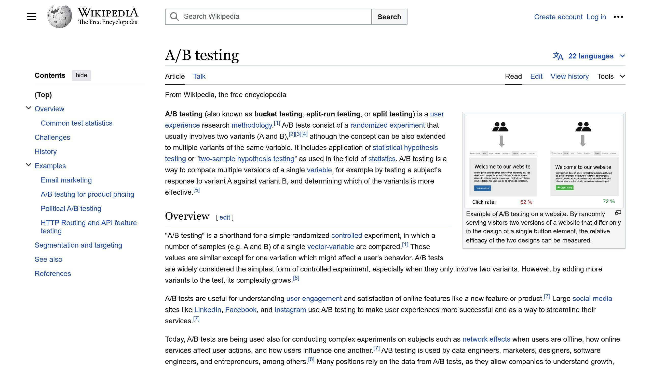 A/B Testing