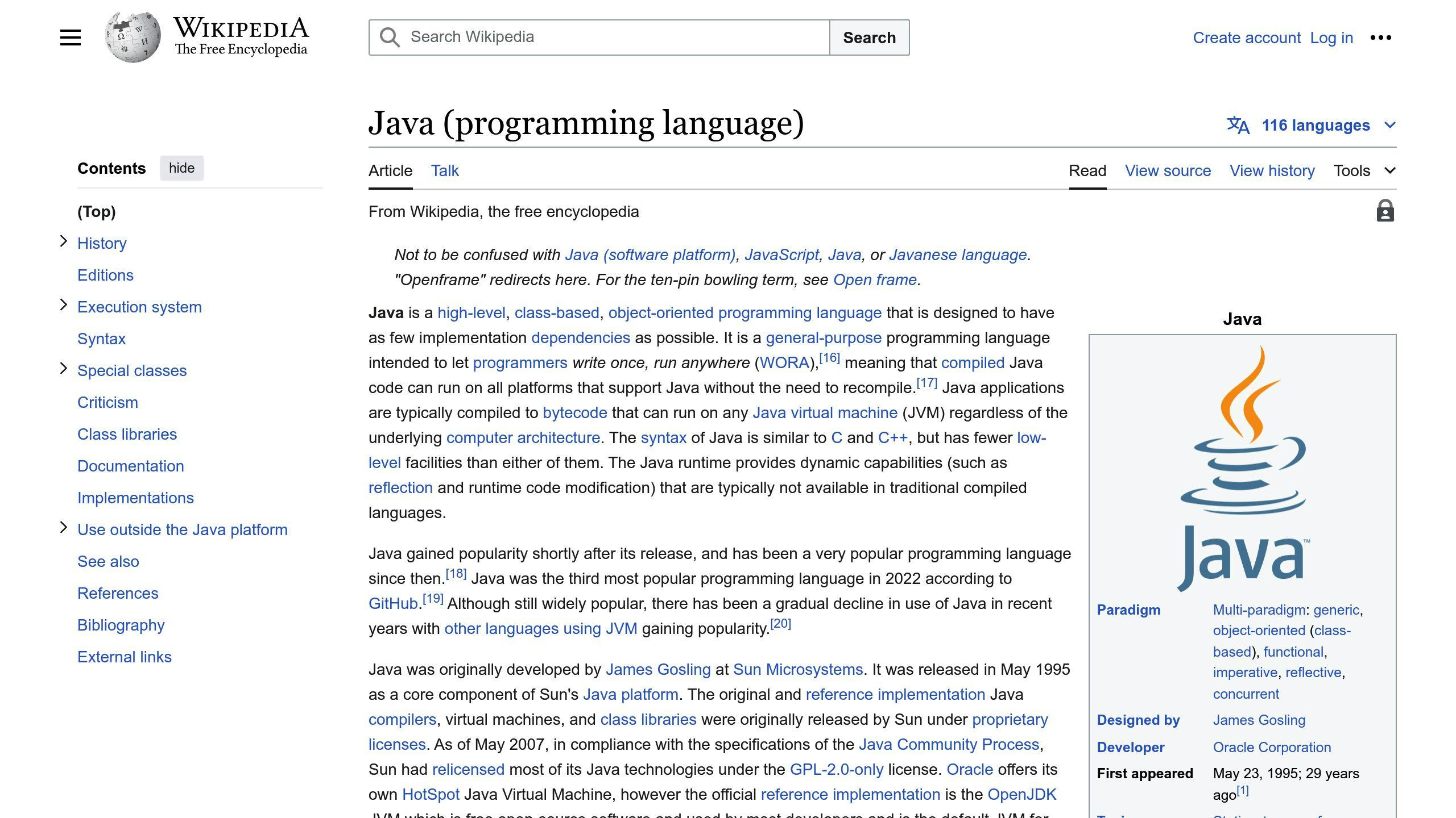 Java