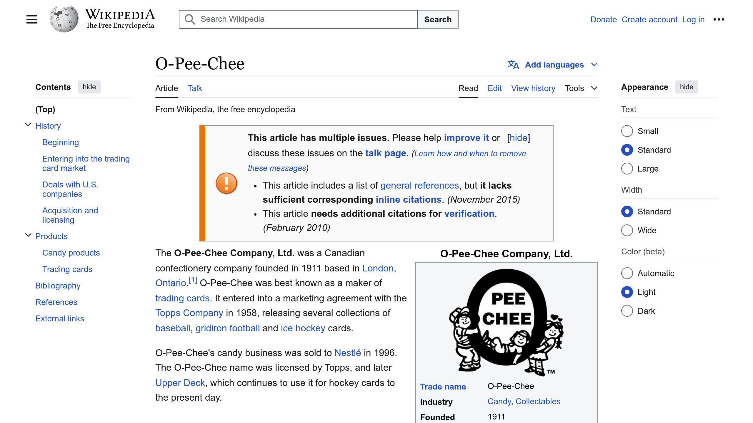 O-Pee-Chee