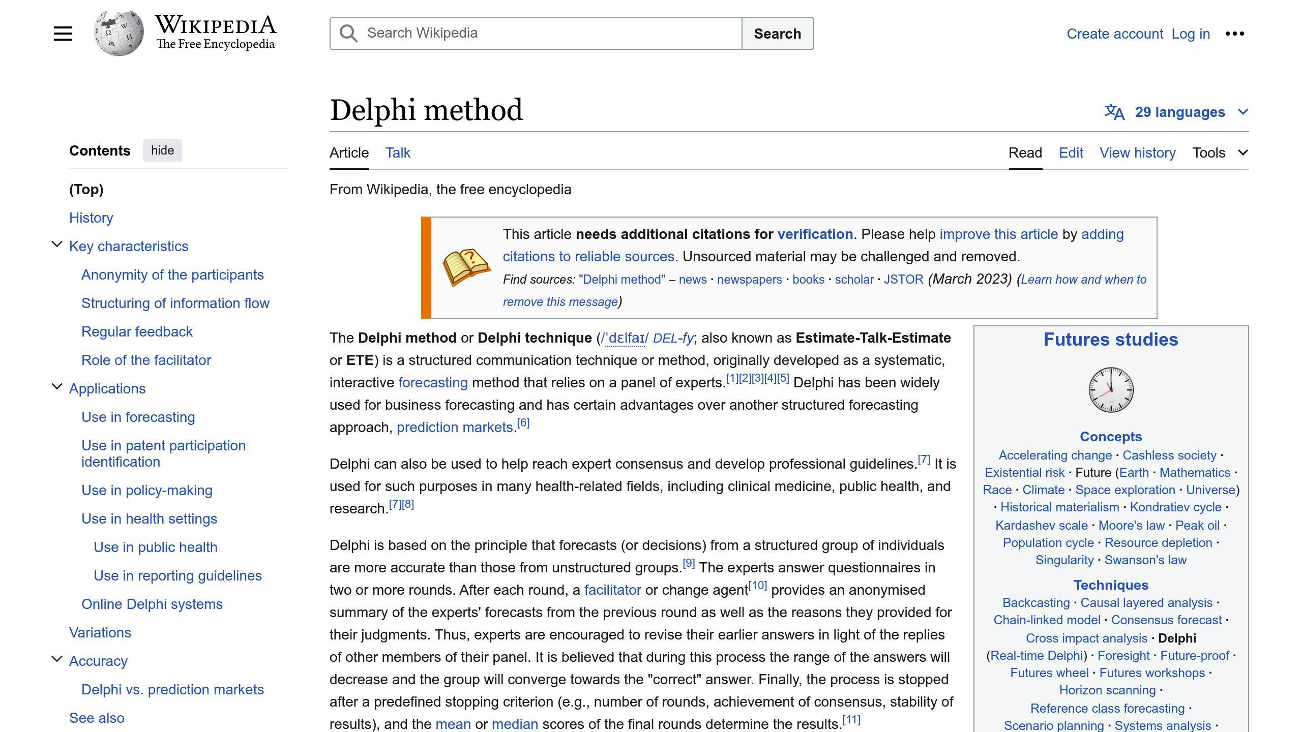 Delphi Method