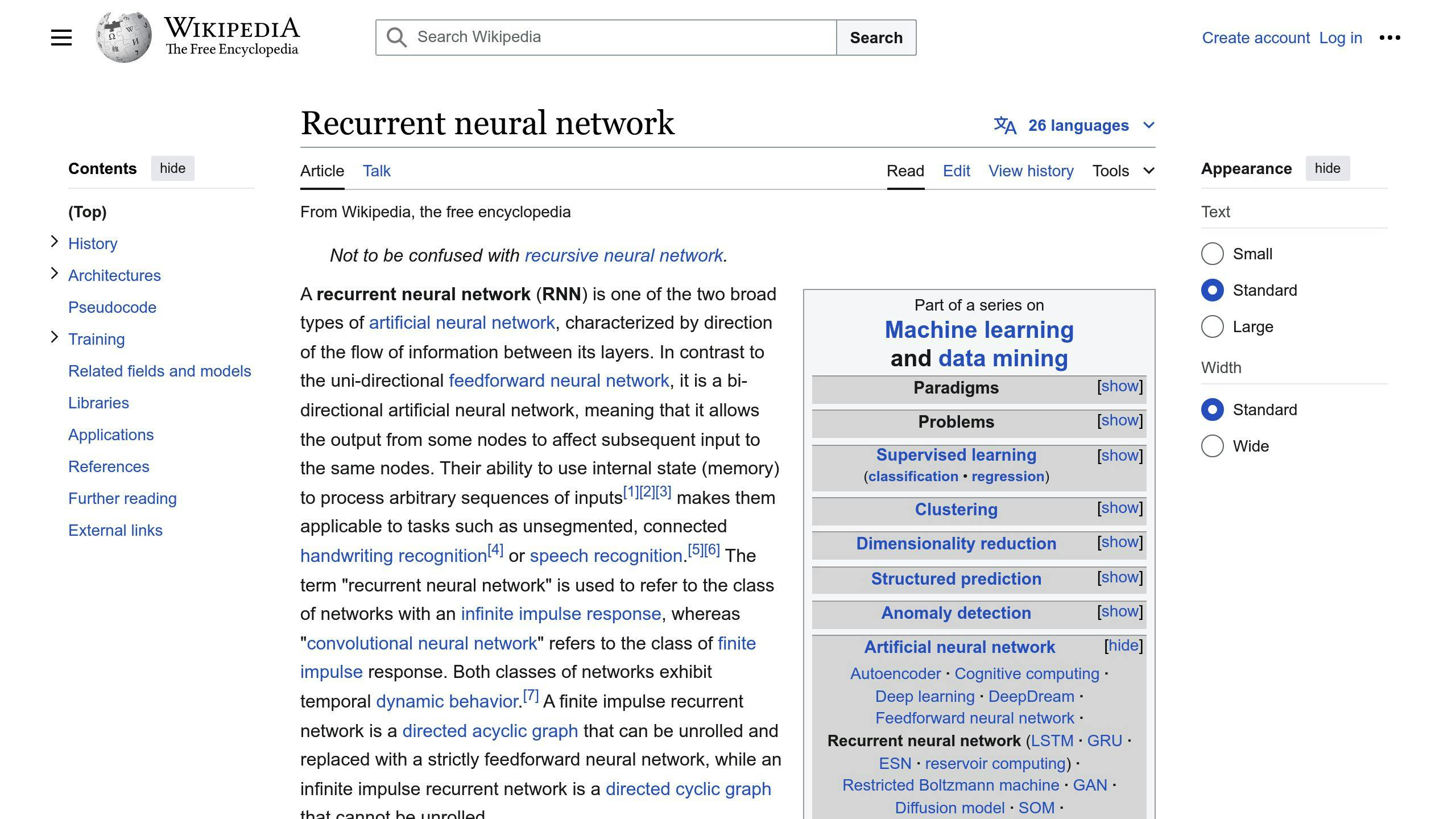 Recurrent Neural Networks