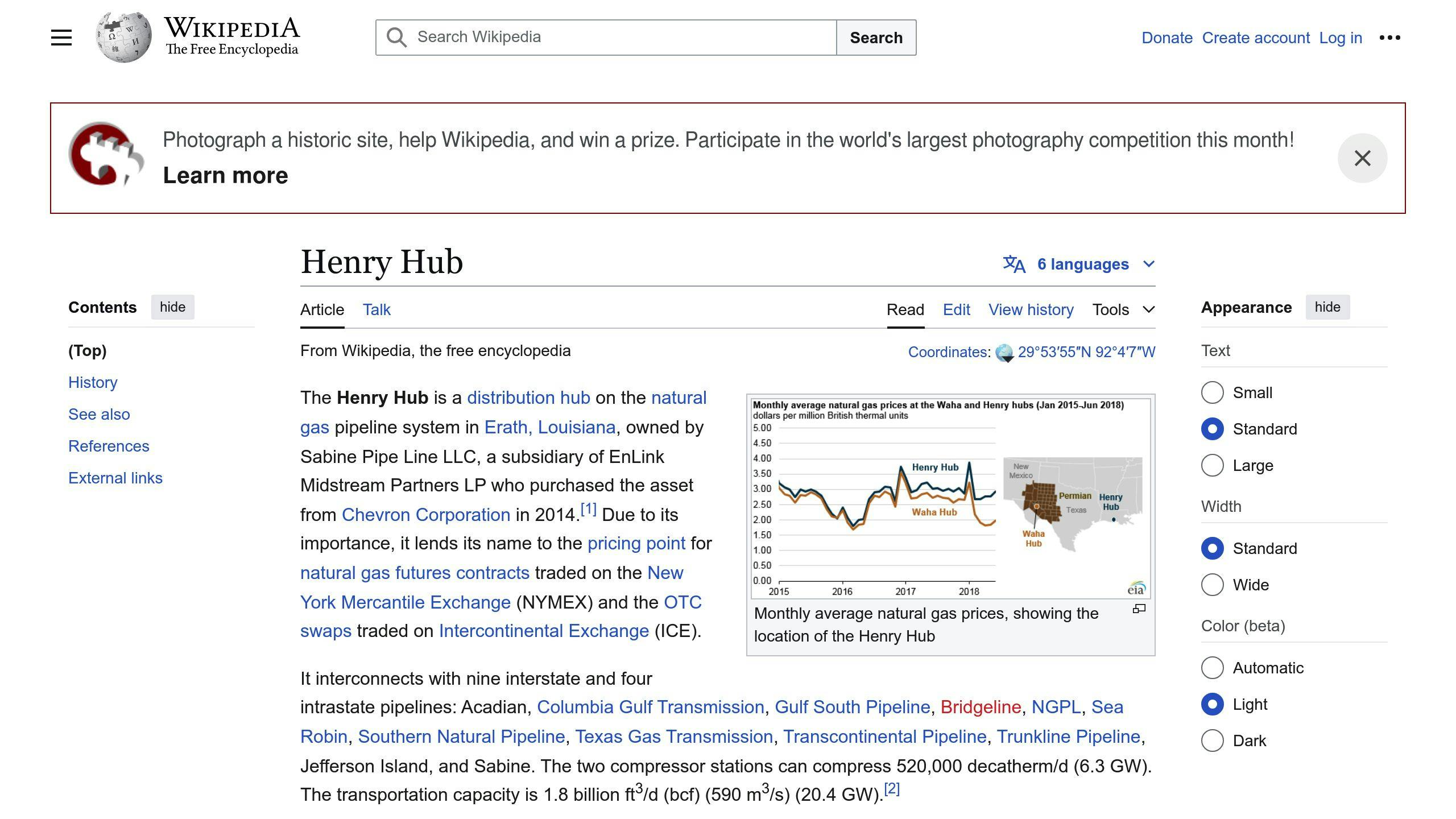 Henry Hub