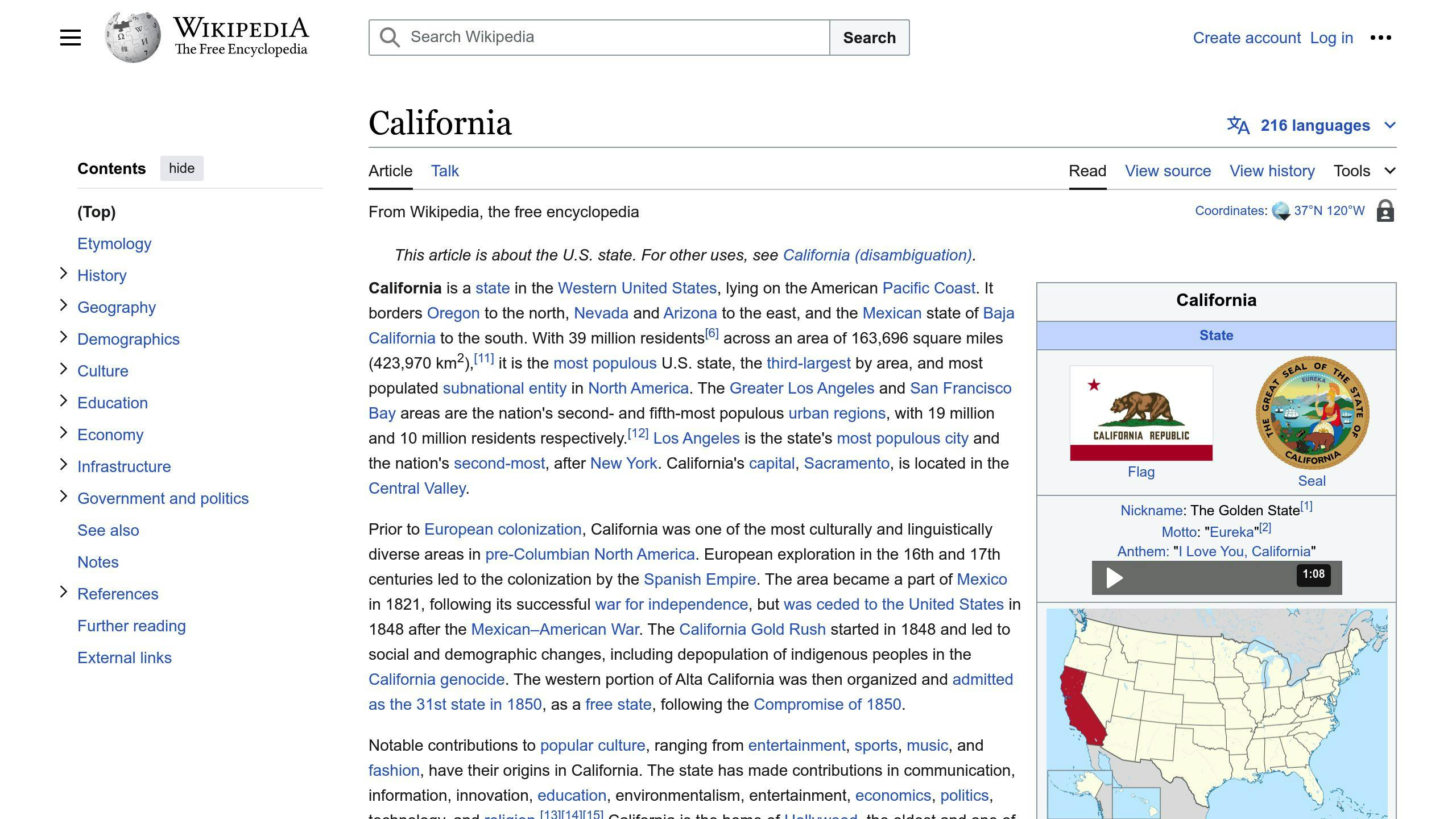 California