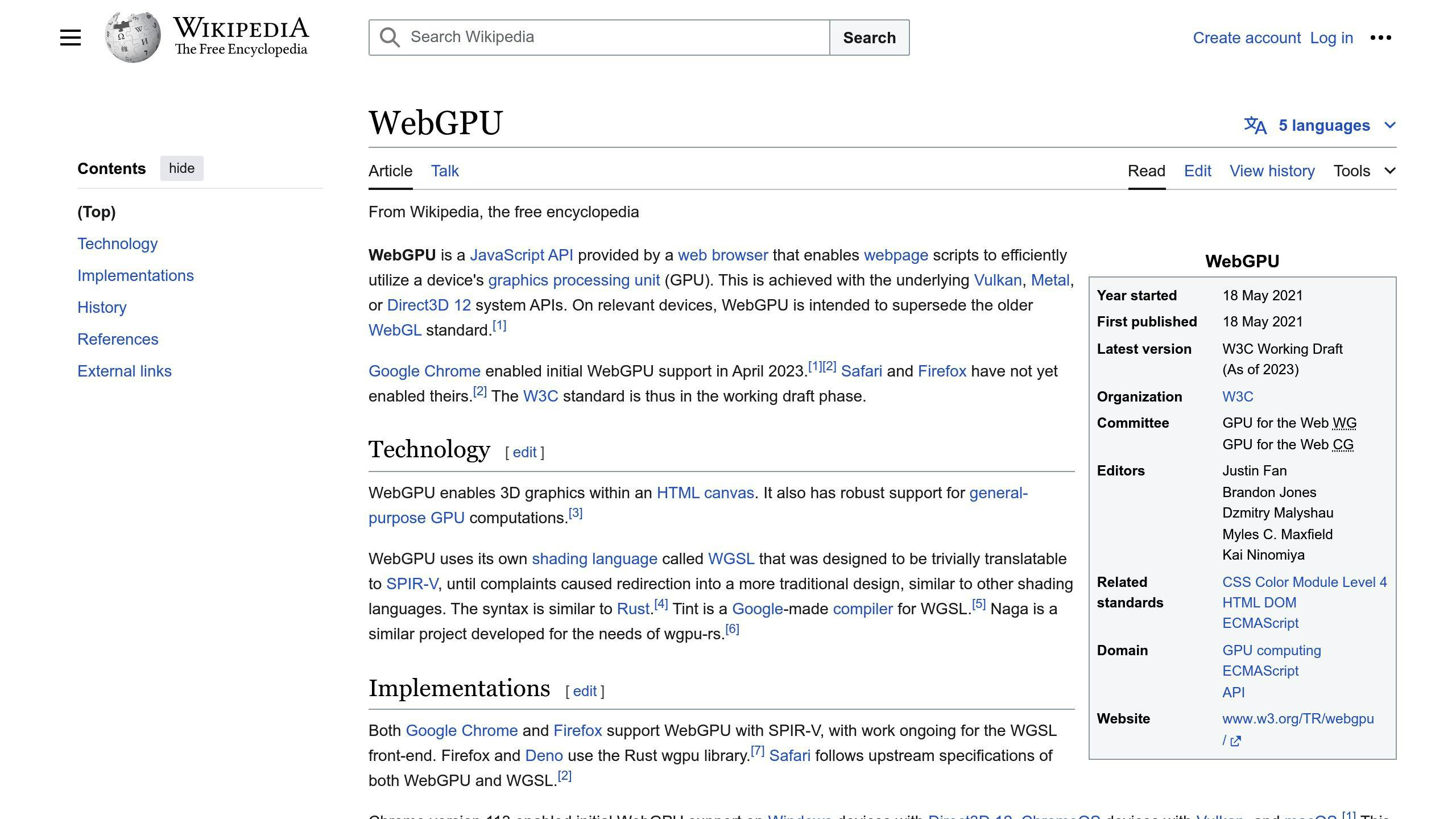 WebGPU