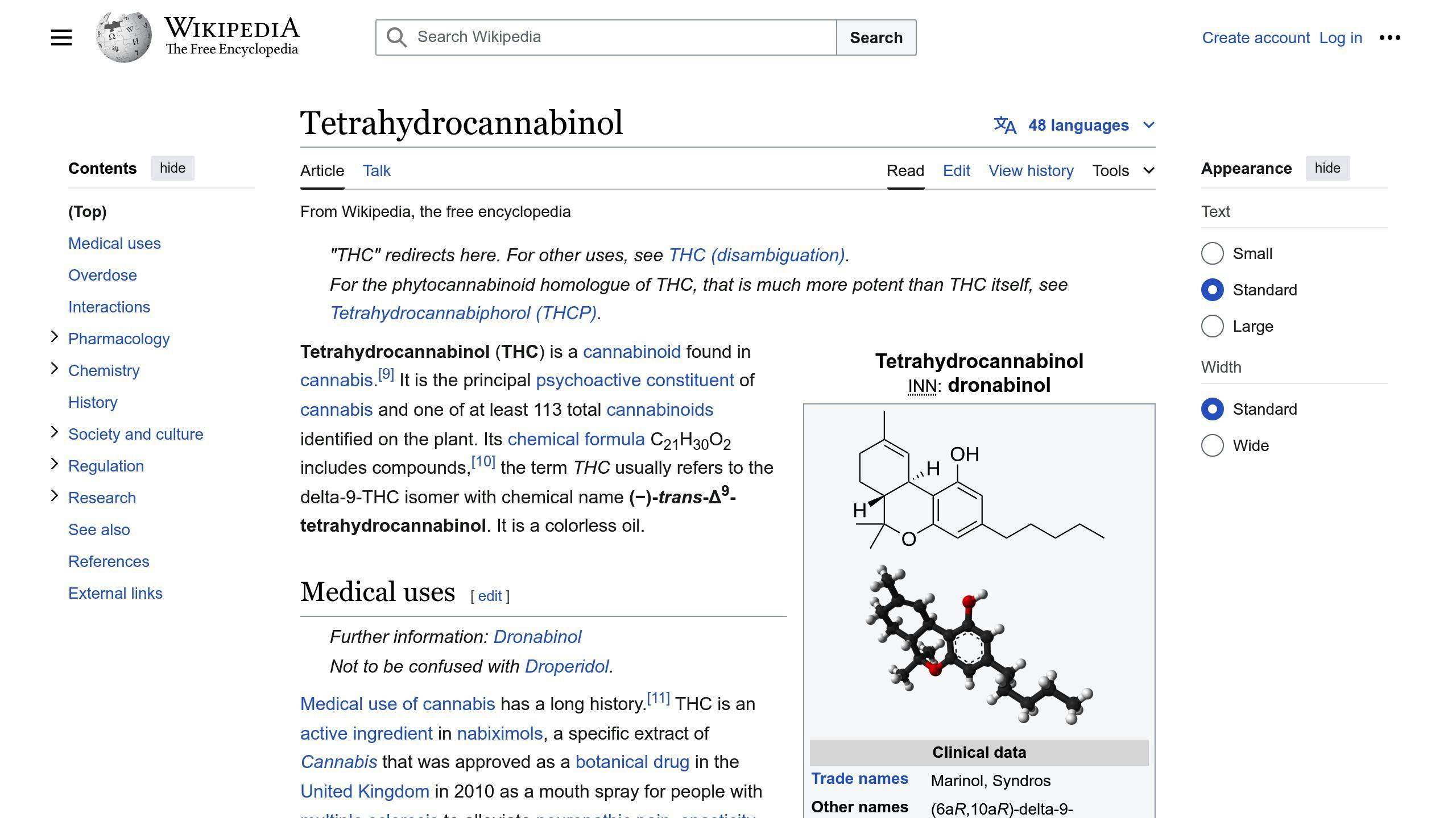 THC