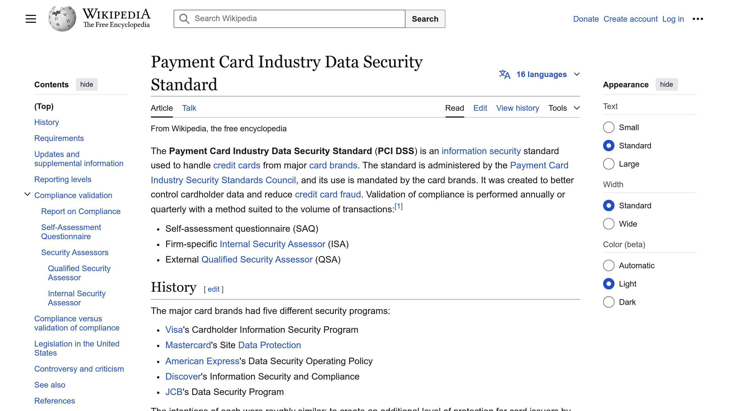 PCI DSS