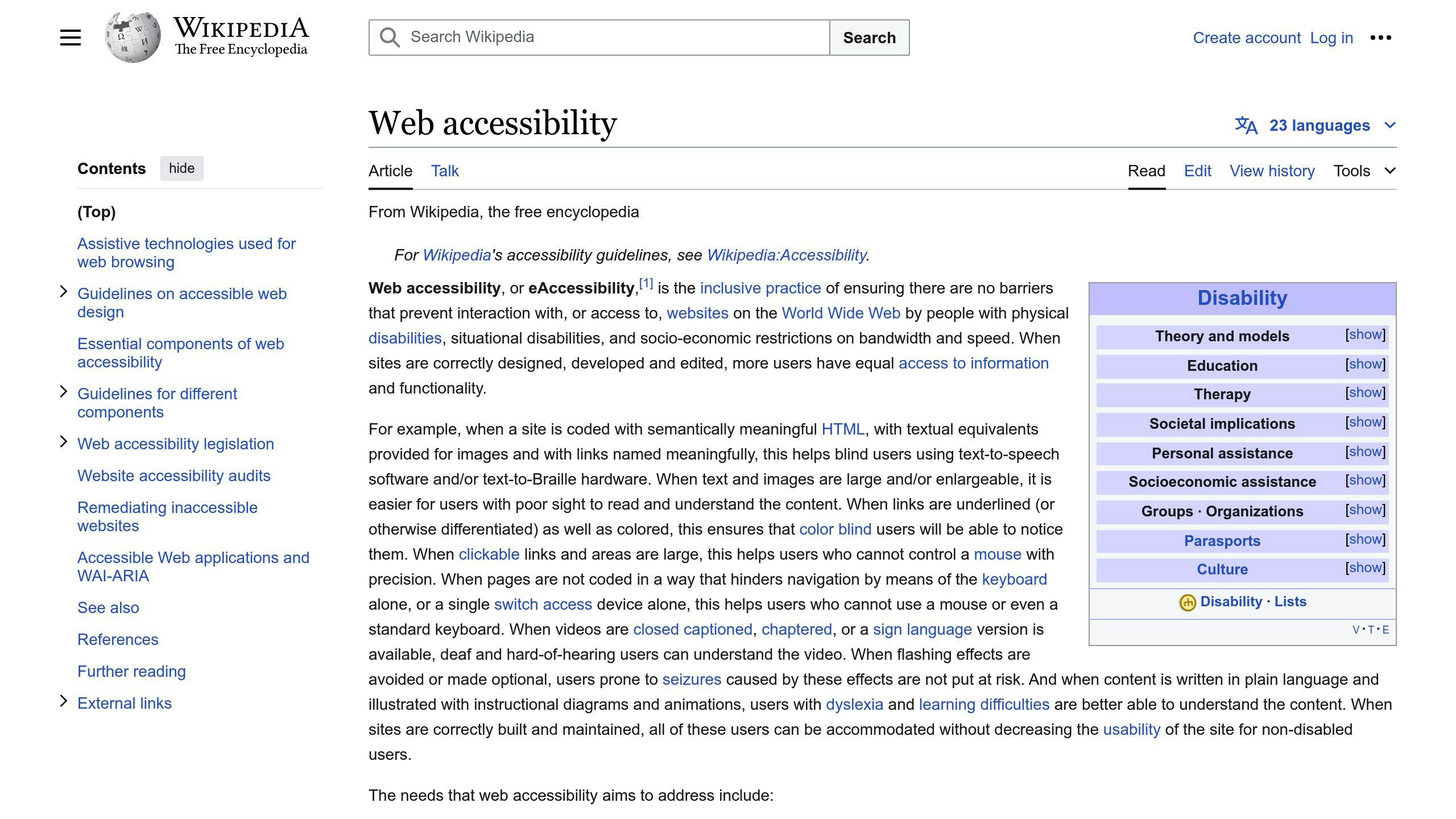 Accessibility and Inclusivity