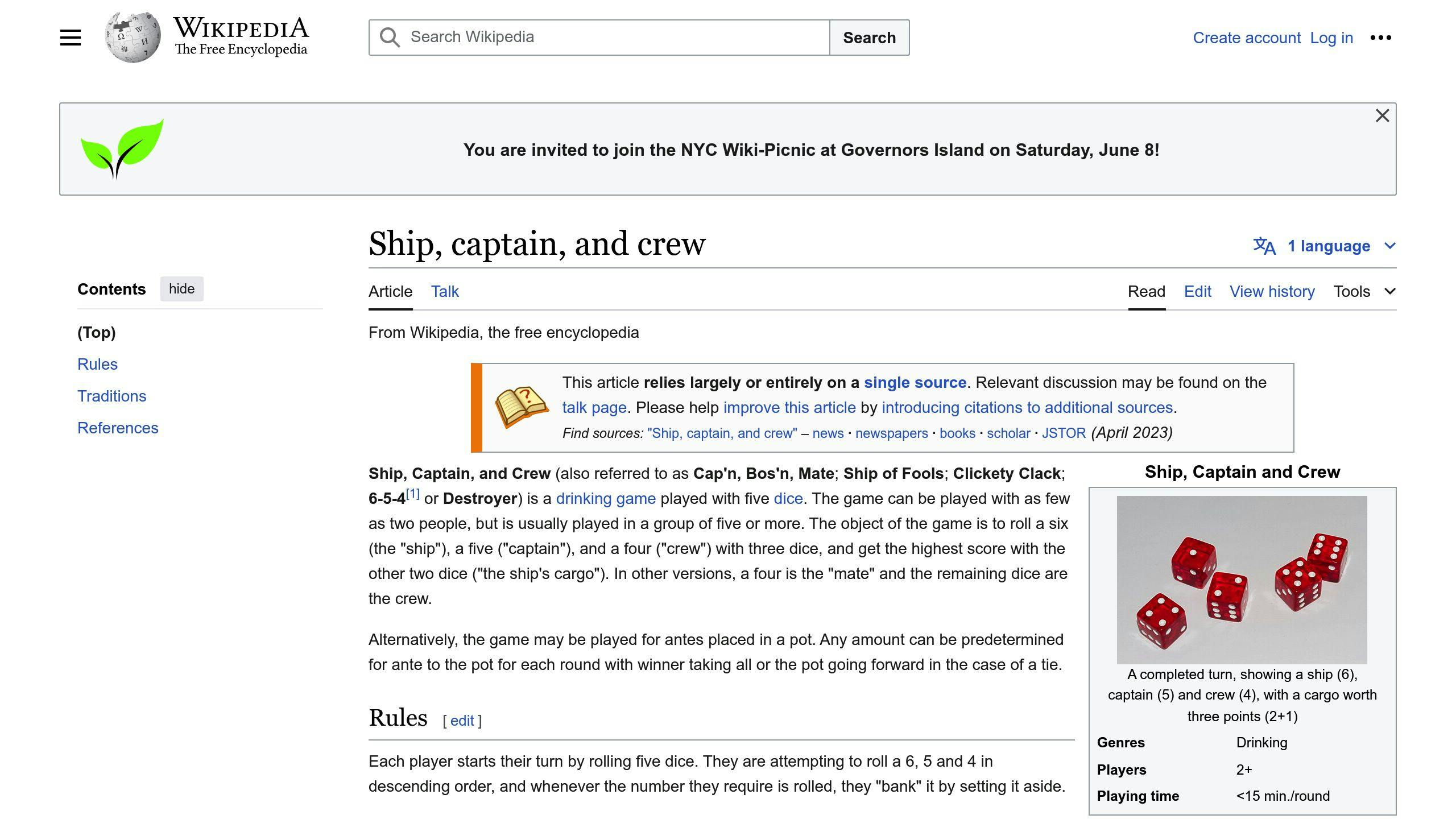 Ship, Captain, and Crew