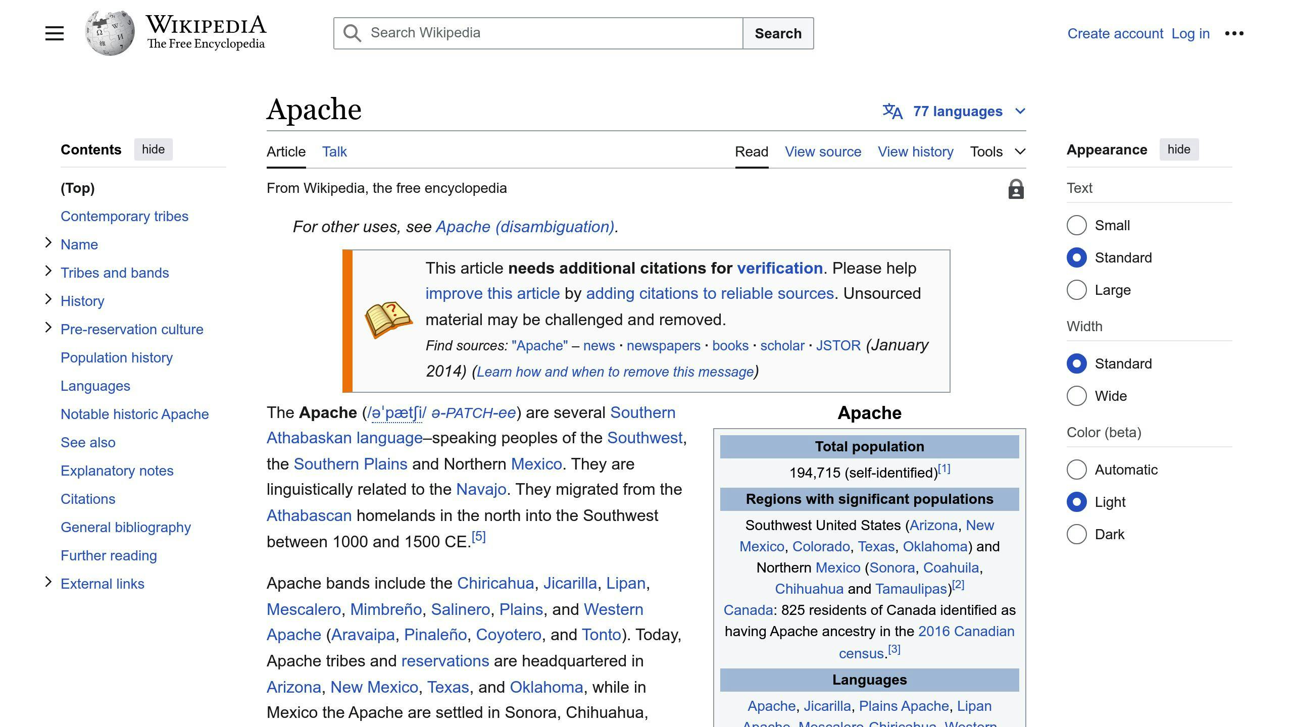 Apache