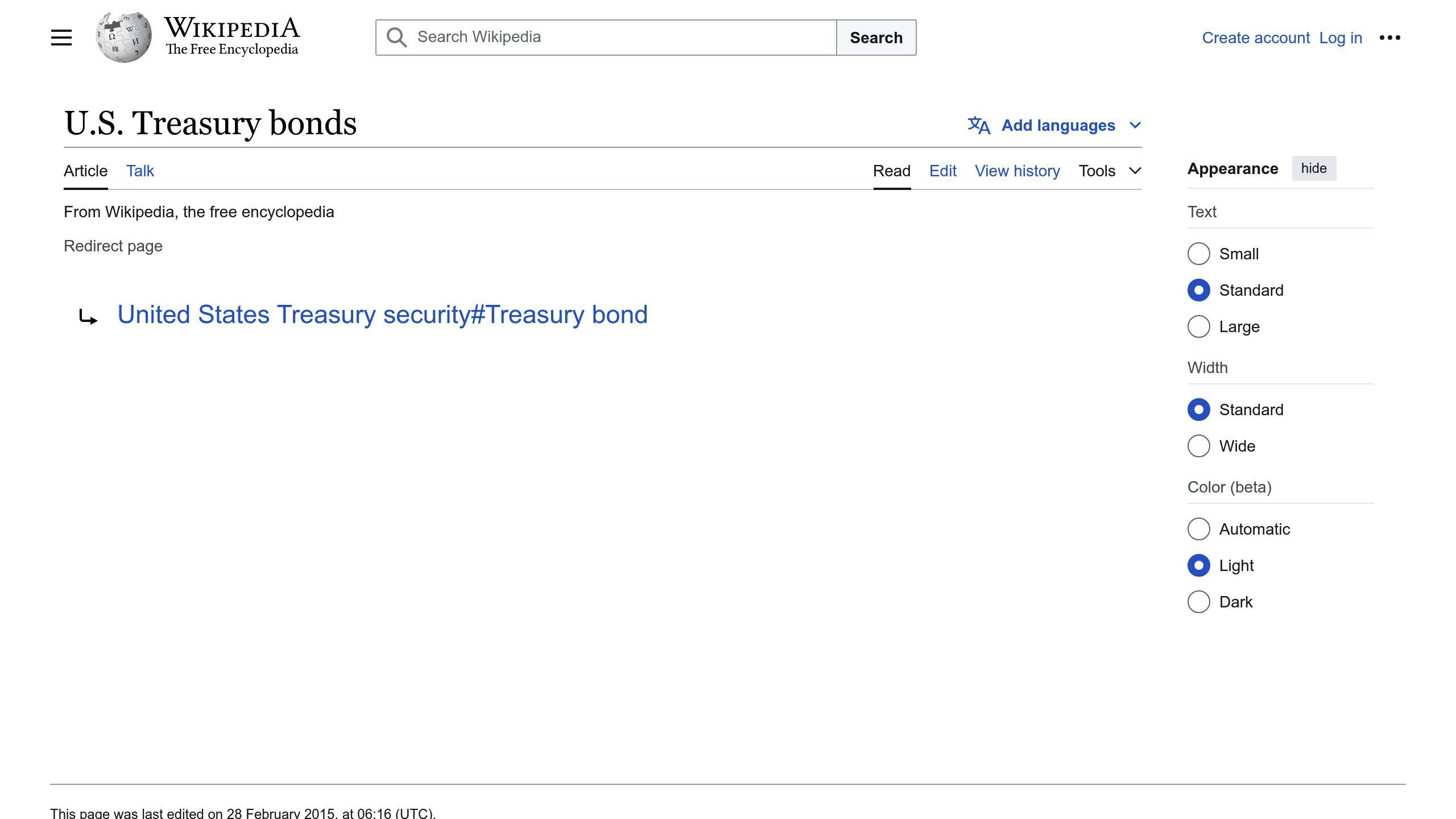 Treasury Bonds