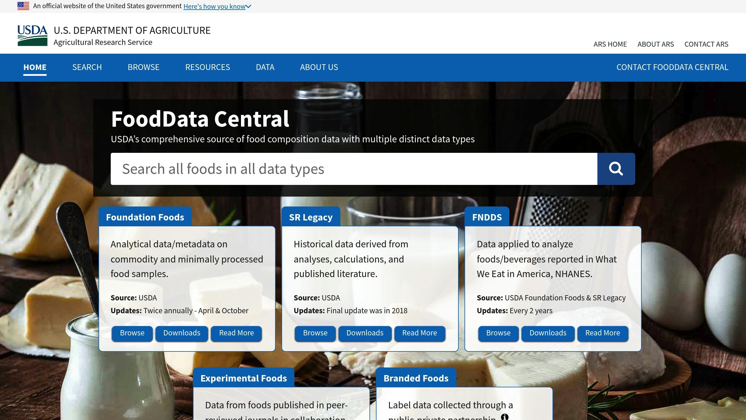 FoodData Central