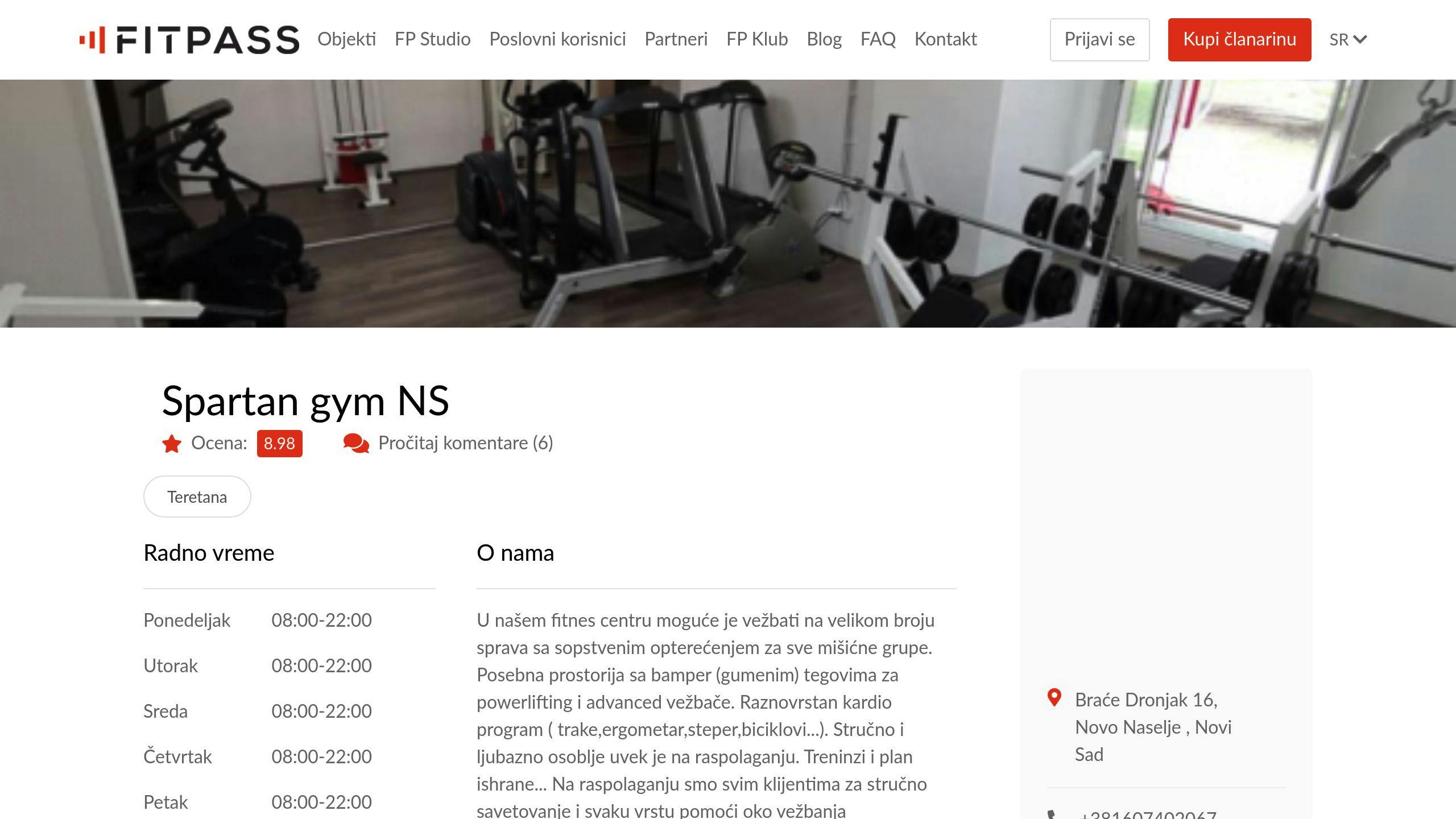 Spartan Gym NS