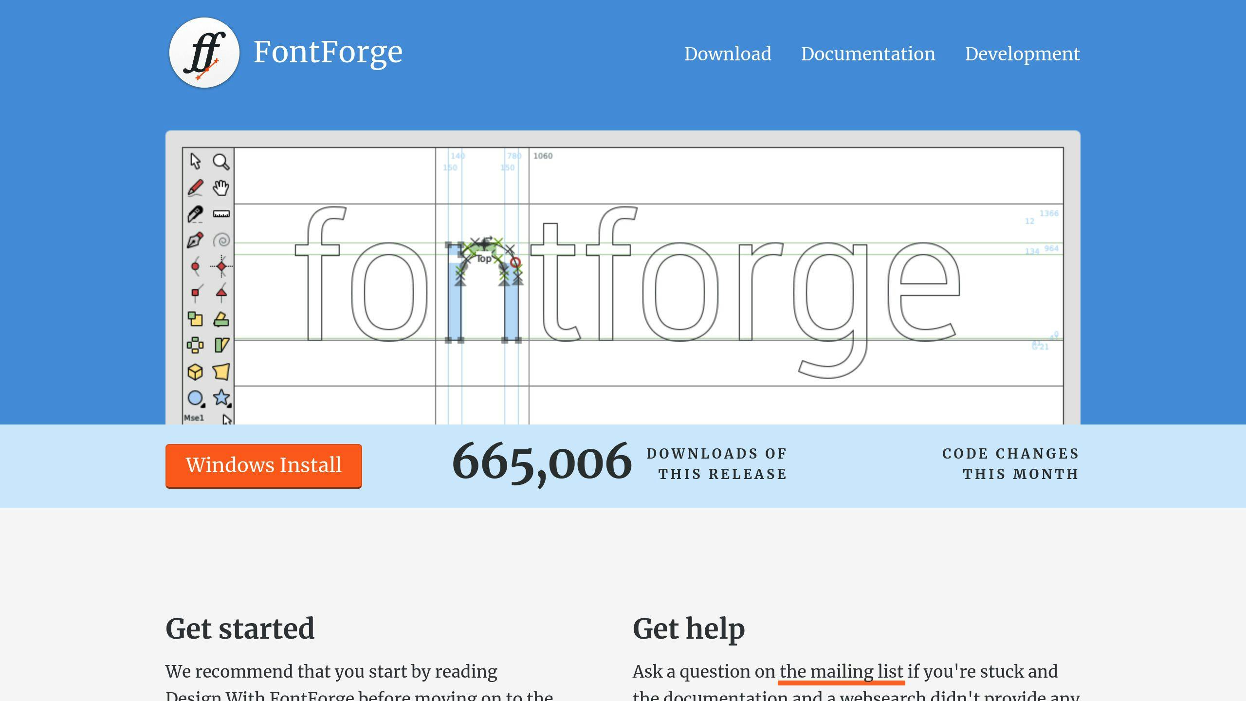 FontForge