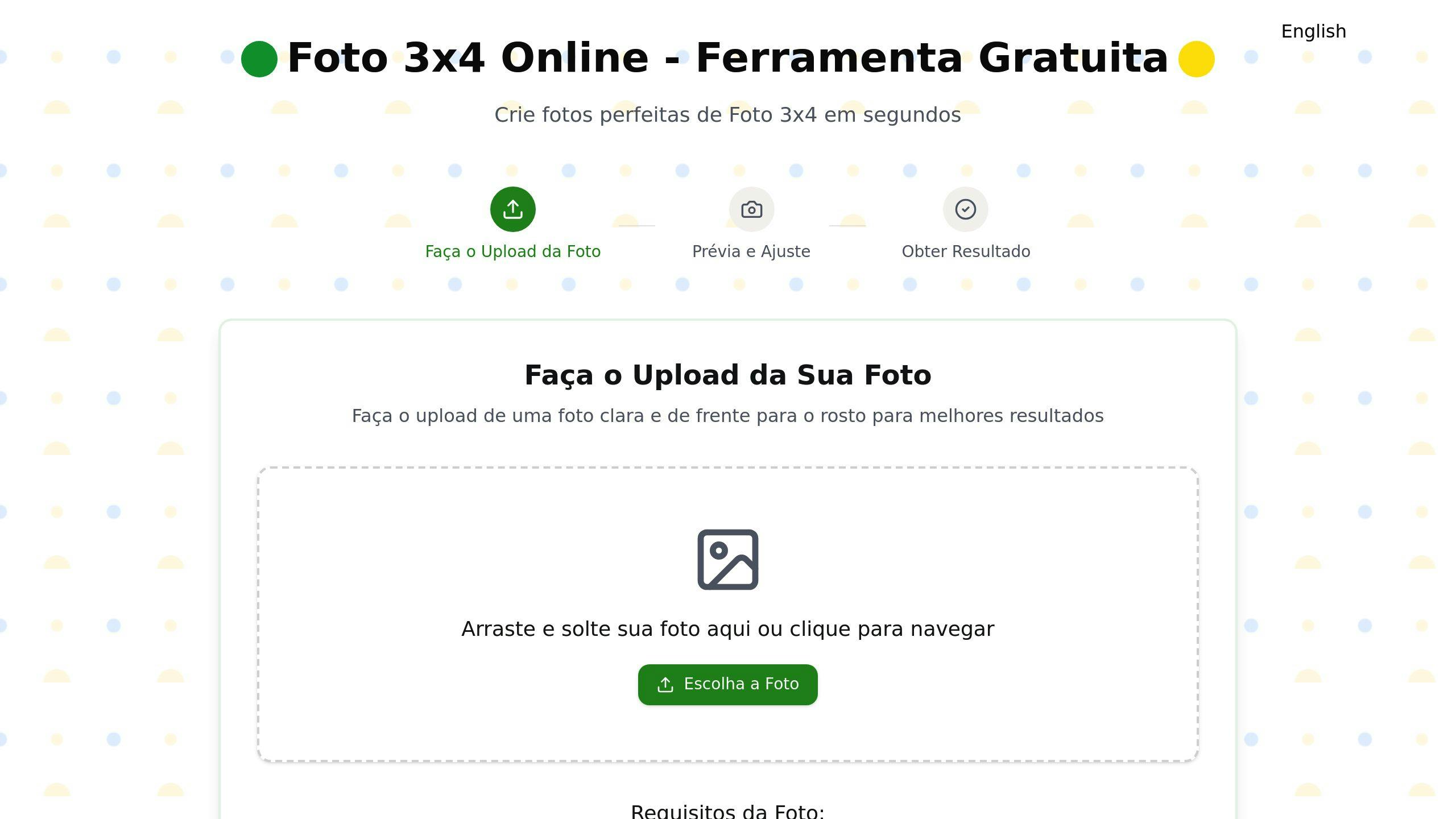 Foto 3x4 Online