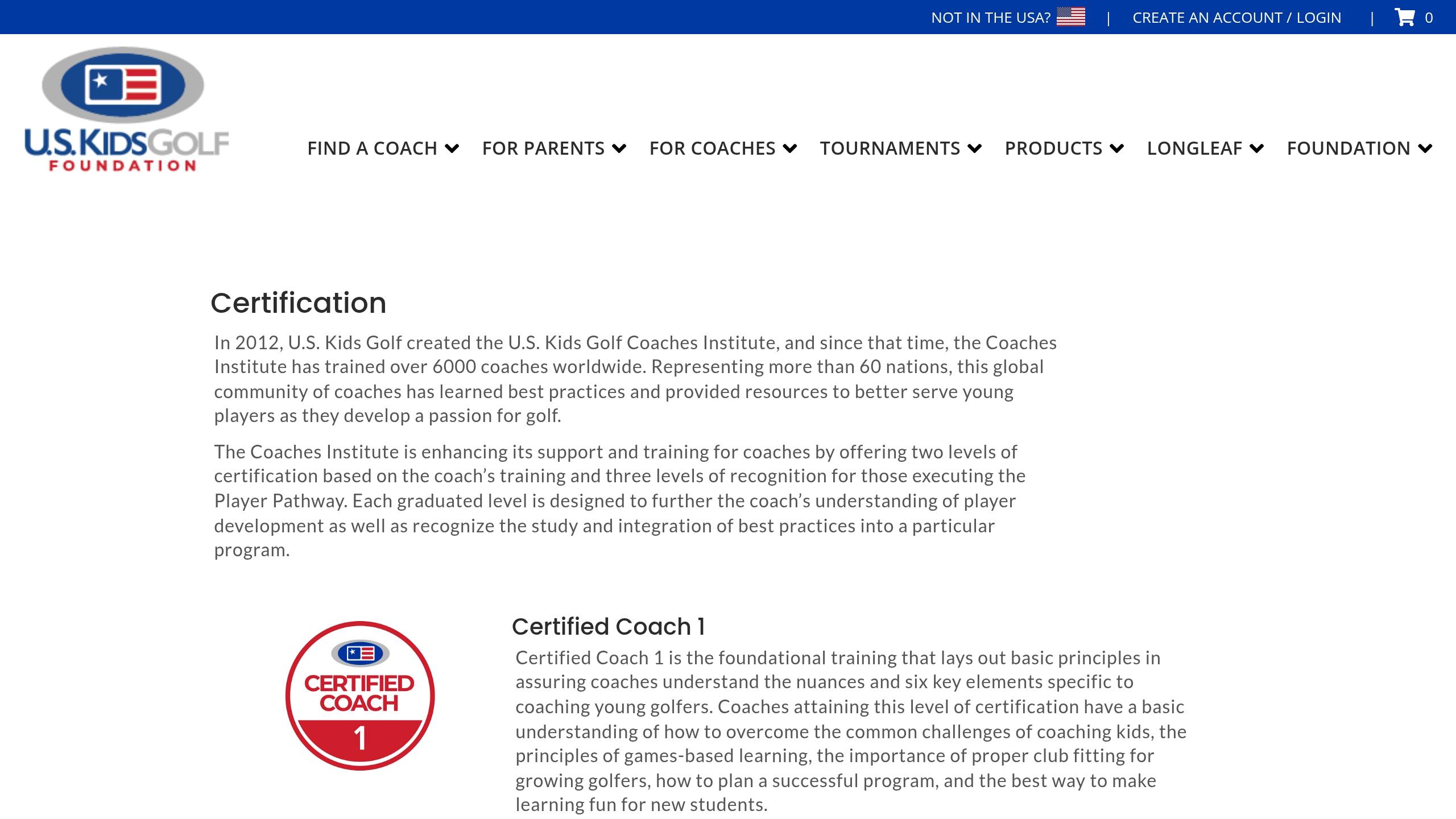 U.S. Kids Golf