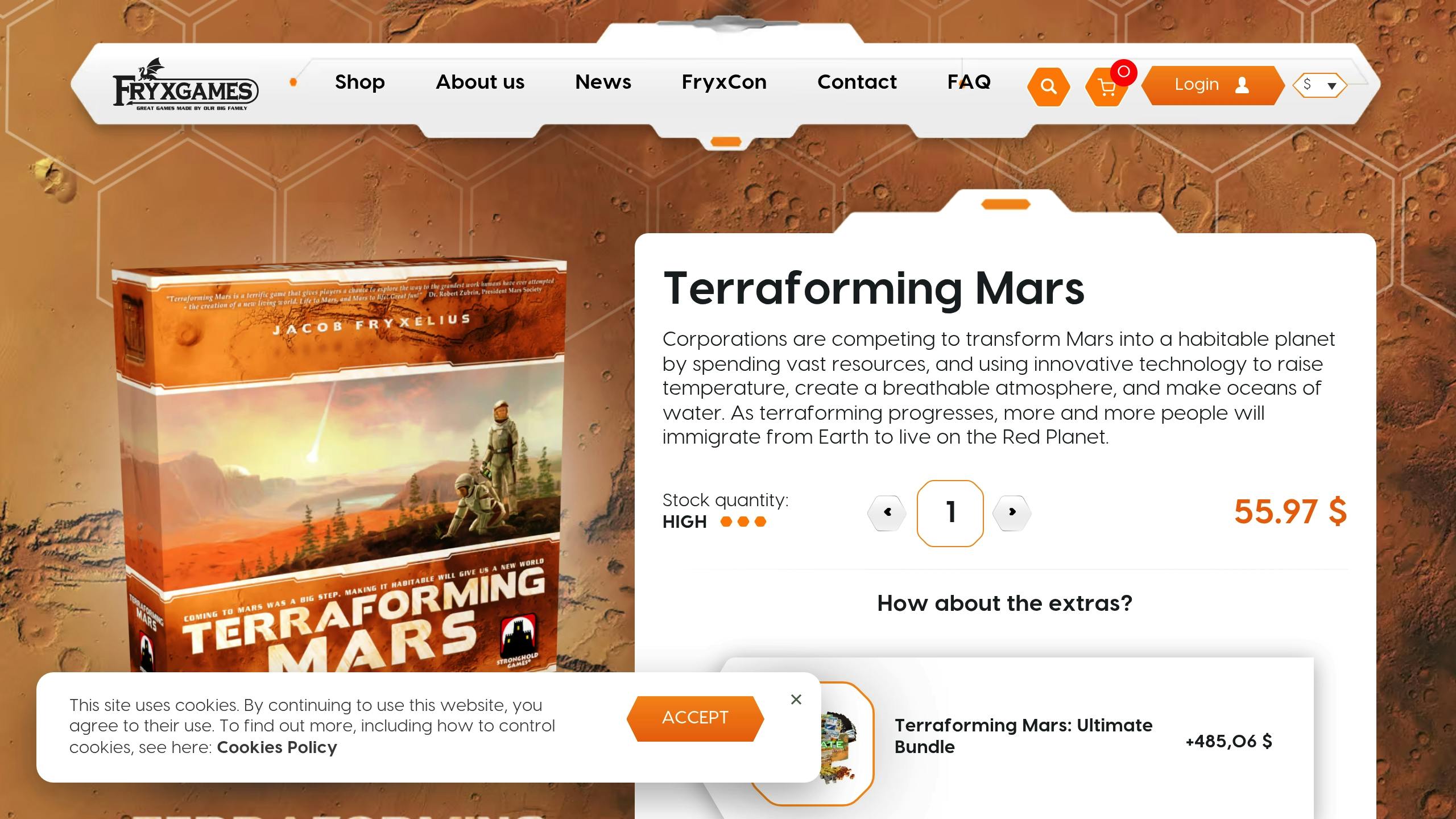 Terraforming Mars